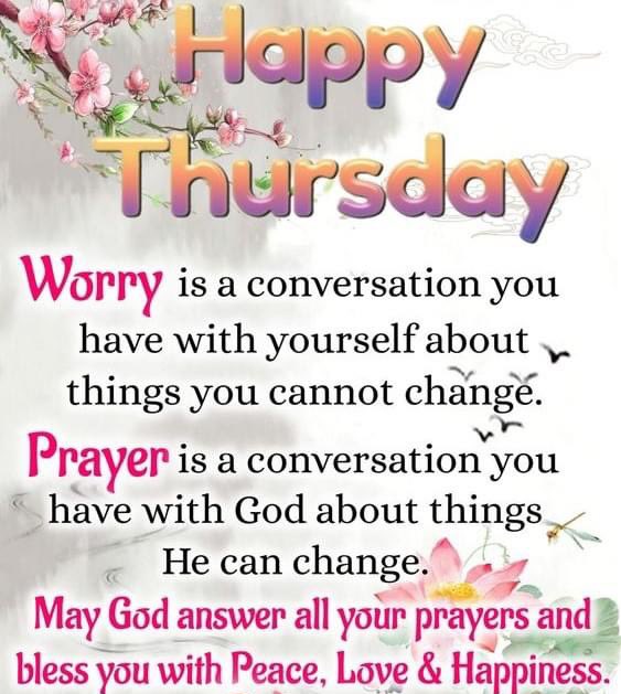 Thursday Blessings 💜