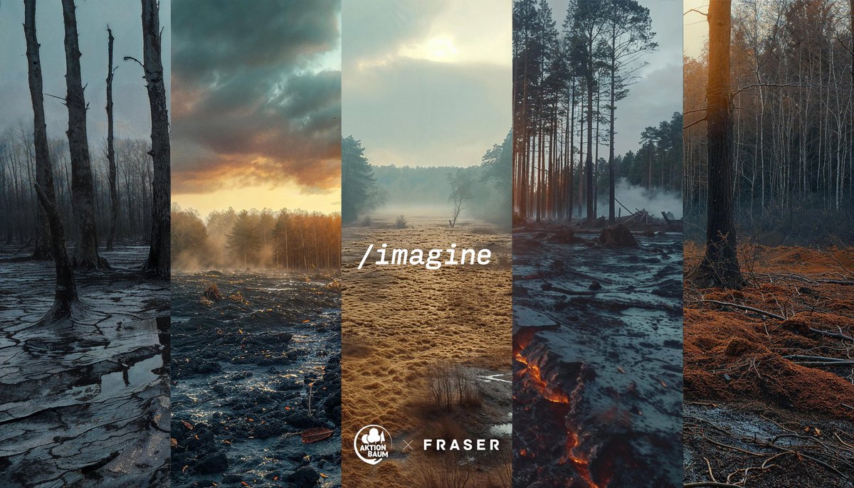 benjaminbaumann's tweet photo. Aktion Baum x FRASER
Arbor Day 2024: NGO Aktion Baum's AI-campaign “Imagine”

For today’s Arbor Day, Aktion Baum is launching a visually campaign staged by us, which will be rolled out for three weeks.

More infos:
https://t.co/AnUbtVwEPL https://t.co/STlq00SyDP