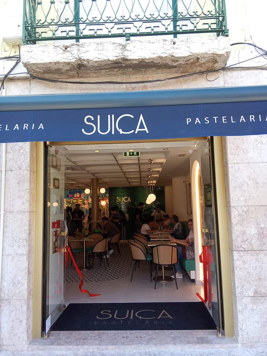 Suíça coffee shop came back to Lisbon Portugal