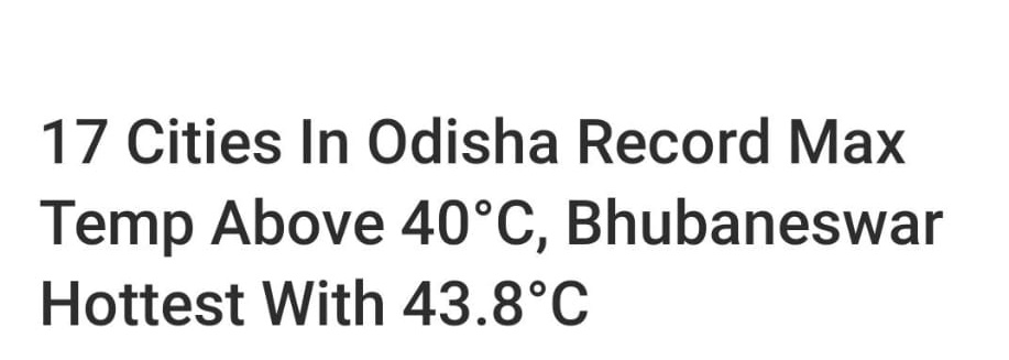 AadeelJ69319's tweet photo. @GovernorOdisha 
@CMO_Odisha 
Despite of being hottest city..We have to give our 4th semester examination from 30 april to 18 may..Guess the lives of students are nothing... https://t.co/w7mUkiZamc