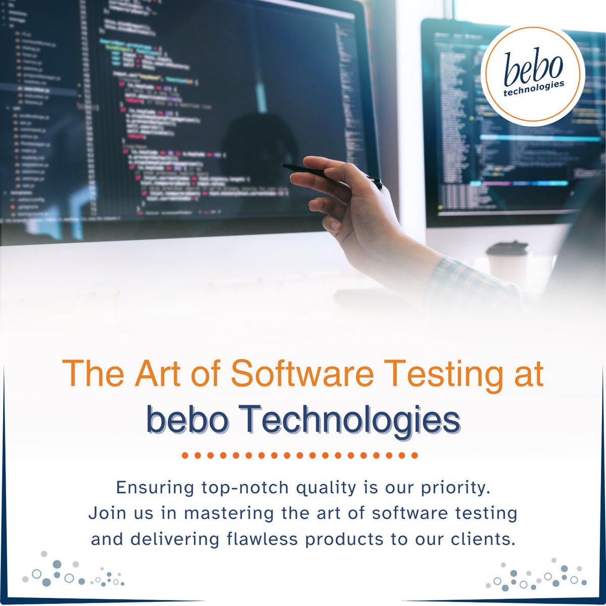 Discover the essence of top-tier software testing expertise with us. Dive deep into our methodologies for ensuring flawless products and join us in mastering the art of software testing.

Join Us: bit.ly/4aJOJfu

#SoftwareTesting #QualityAssurance #beboTechnologies