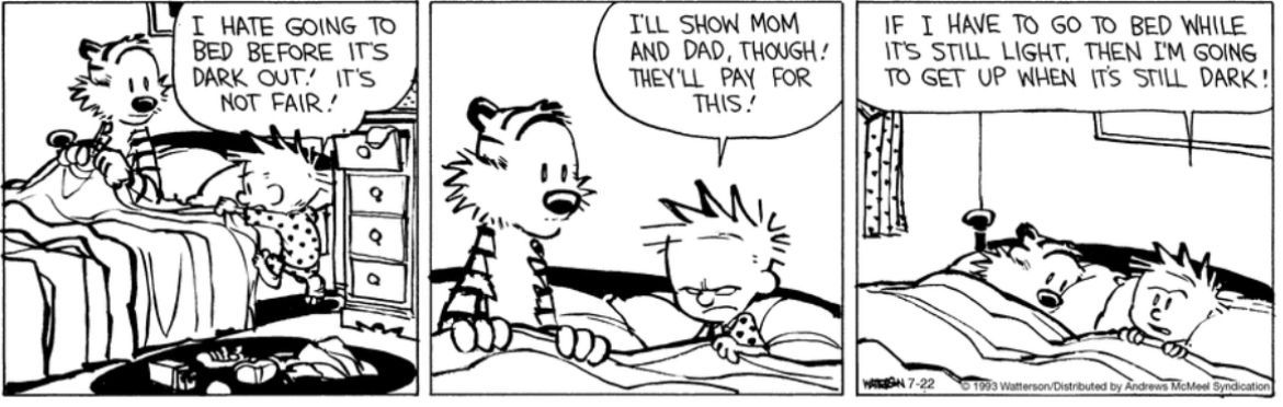 One way you know summer is coming 😂 #CalvinandHobbes