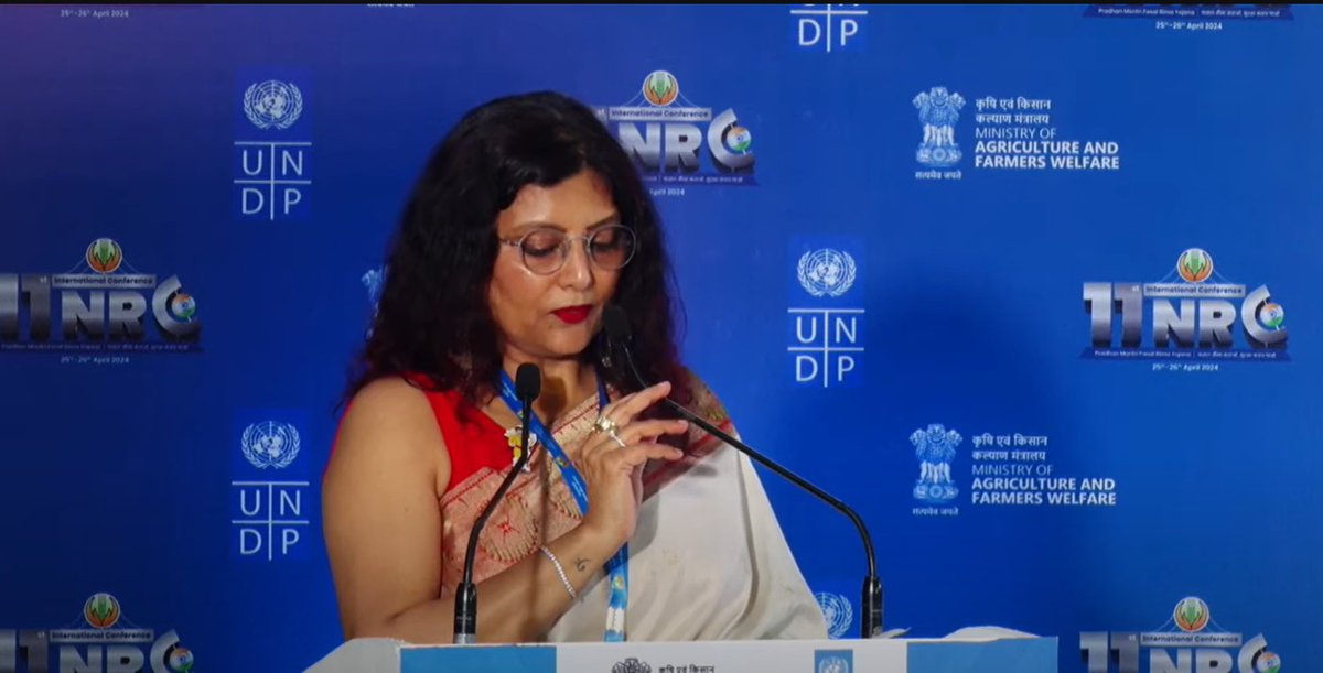 'The #11thNationalConference is special because this is also the first International Conference to discuss scaling up financial inclusion in agriculture, with experts participating from different countries sharing their experiences, perspectives and expertise.- Alpana Singh,…