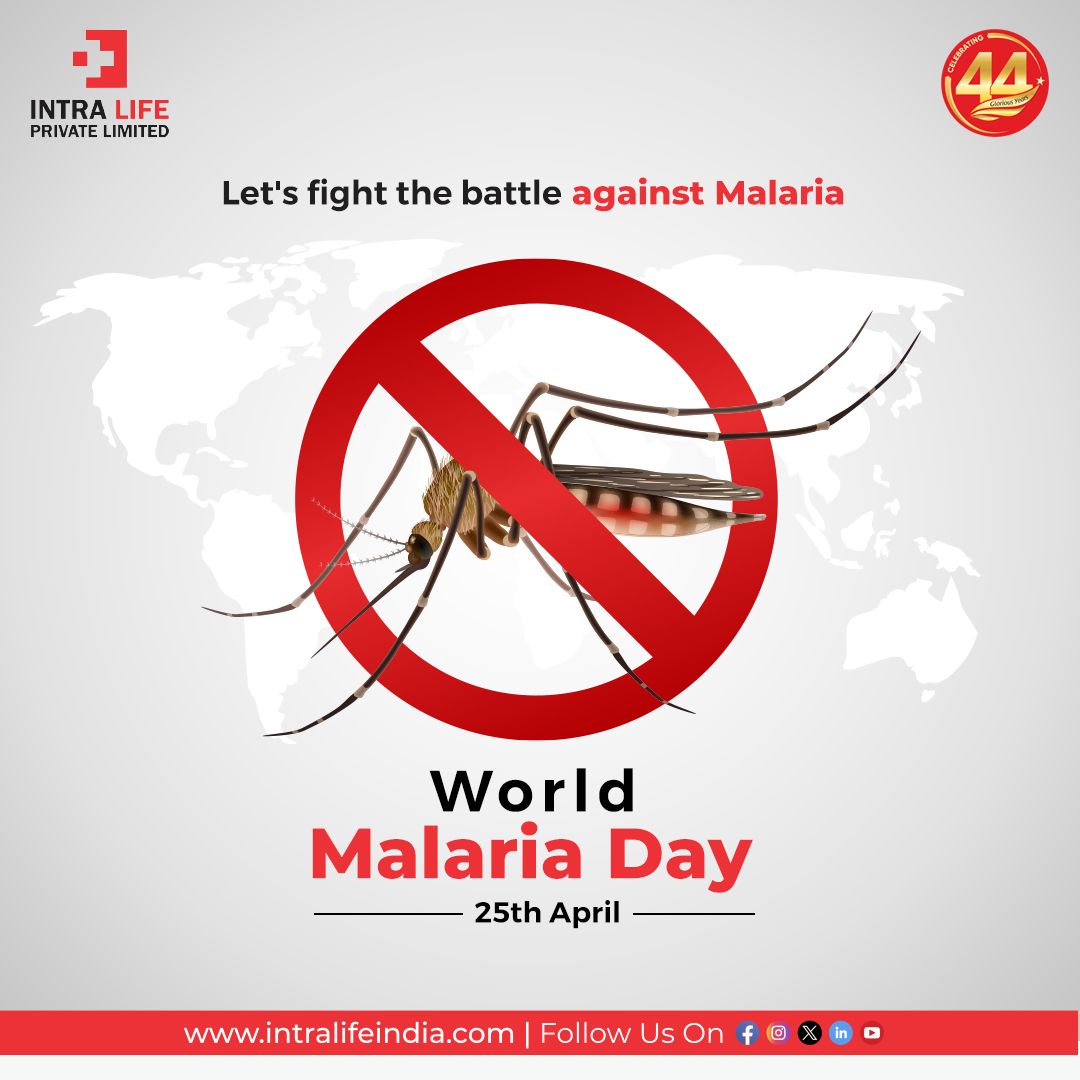 Malaria can be life-threatening.
Let's fight together to stop Malaria.

#intralife #worldmalariaday #worldmalariaday2024 #malariaday #malariaday2024 #malaria #malariafree #malariaawareness #stopmosquitoes #stopmalaria