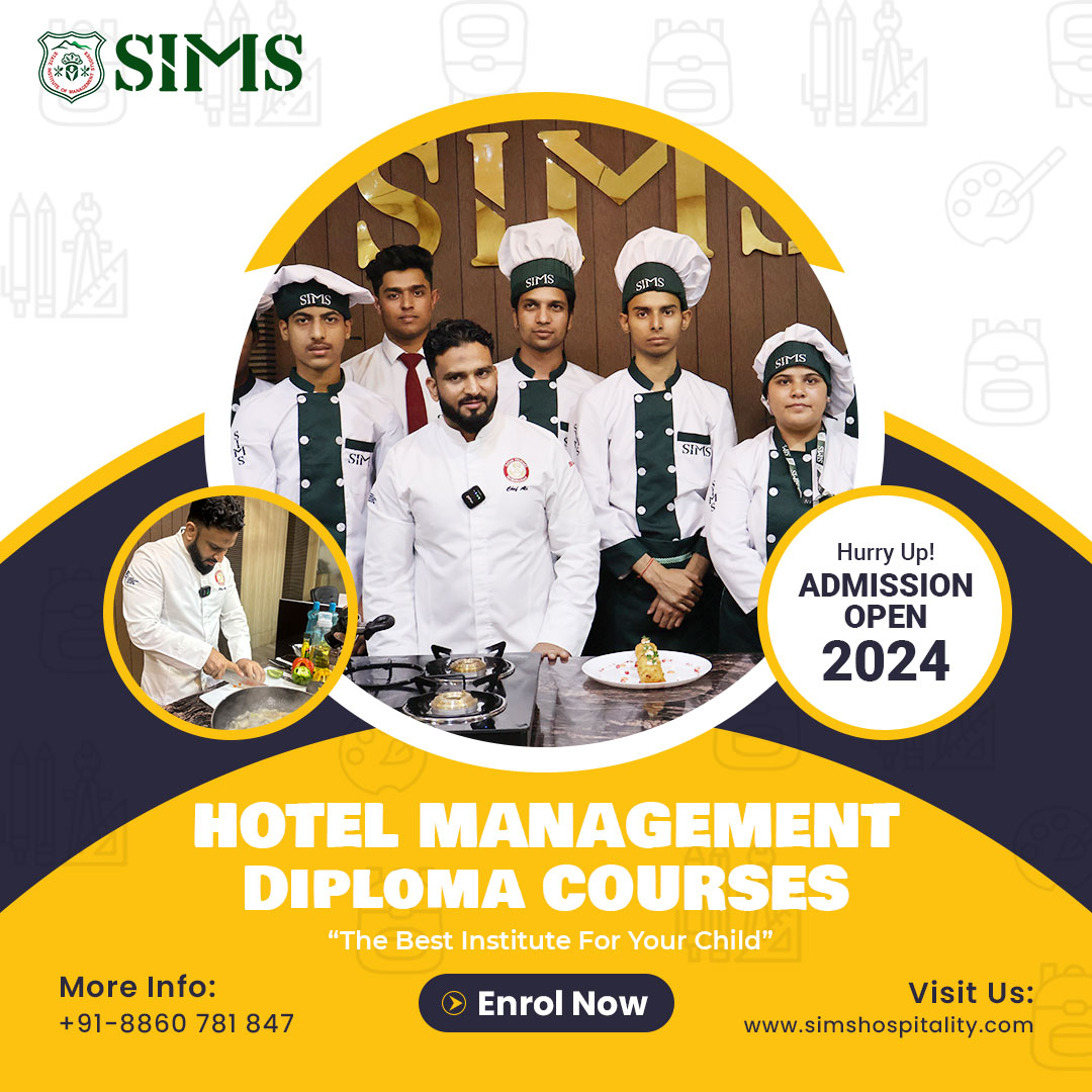 🌟 Admission now open at SIMS Institute of Hotel Management. Pursue degree and diploma courses with exciting opportunities for international placements. Visit simshospitality.com or call us at +918860781847, +918860781843 to secure your spot today! 🎓✨ #hotelmanagement