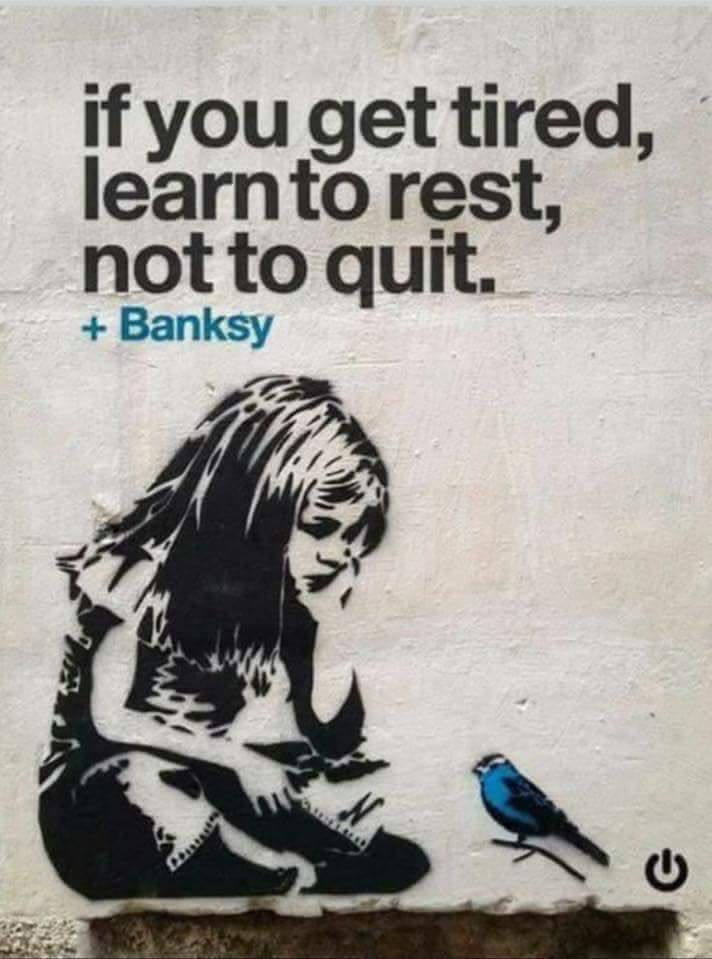 LeicsCares's tweet photo. #ThoughtForTheDay learn to rest https://t.co/SihmnB1dD4