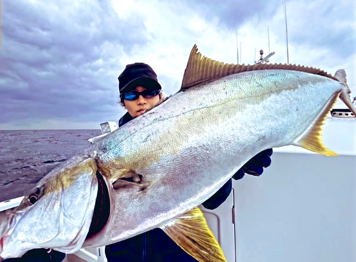 tfh1124's tweet photo. 外房オフショアゲーム楽しかった！
今後もカヤック出せないときは船乗ろうかな🎣
それにしてももうシイラ釣れるって水温上がるの早すぎ。笑
#ヒラマサ #外房 #23ソルティガ #ゼナック #フォキートイカリ #天龍　#スパイク
#ステラSW #マリア　#レガート190 https://t.co/EcbA1wicFI