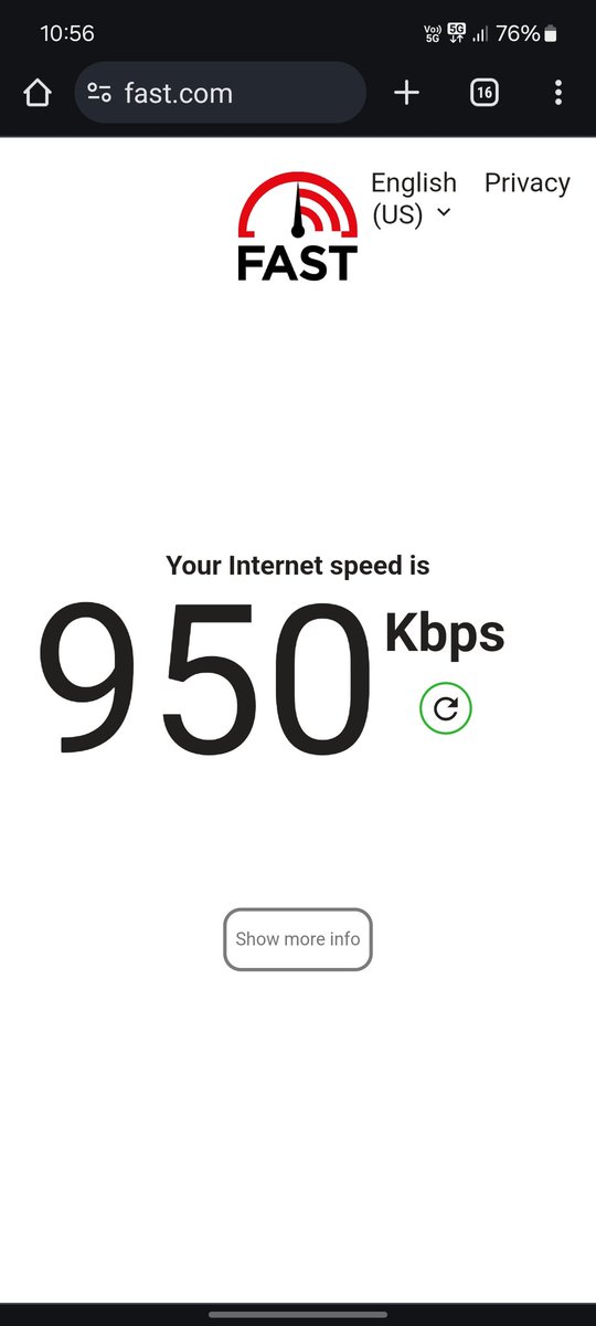 Pratapkumar112's tweet photo. @JioCare This is the Speed Of jio True 5G In our Area. Even Browsing Sites Is not Possible with That Speed. Our Area (Location- Khurda,Odisha, Pincode-752018, Near Bhairabee club kurumapada) #Fraudjio https://t.co/wsrEnB0Kfv