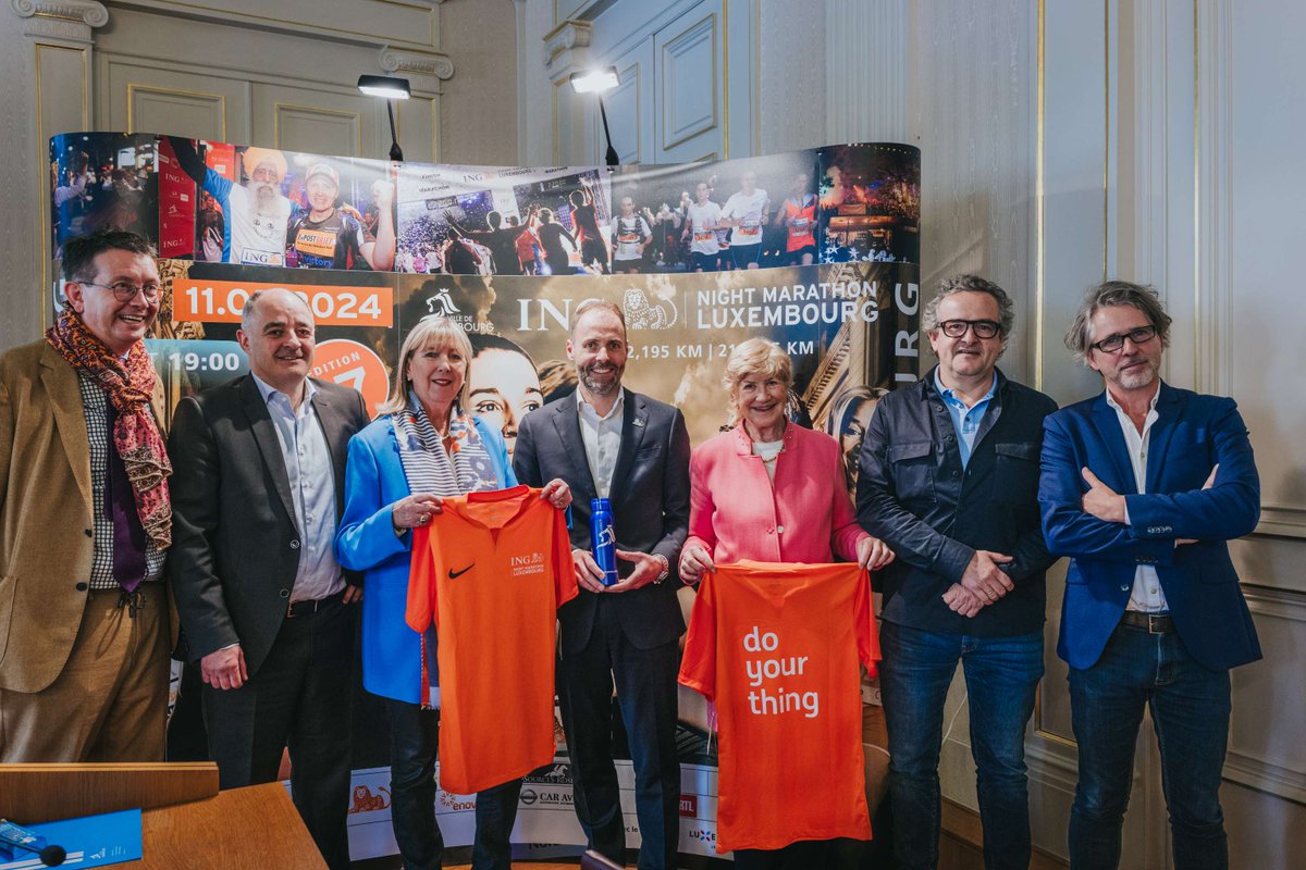 #IngNightMarathon #LuxembourgCityMarathon2024 On 11 May, more than 16,000 runners will run the ING Night Marathon. This afternoon was the press conference in this context. Find all the information about the marathon below: marathon.vdl.lu