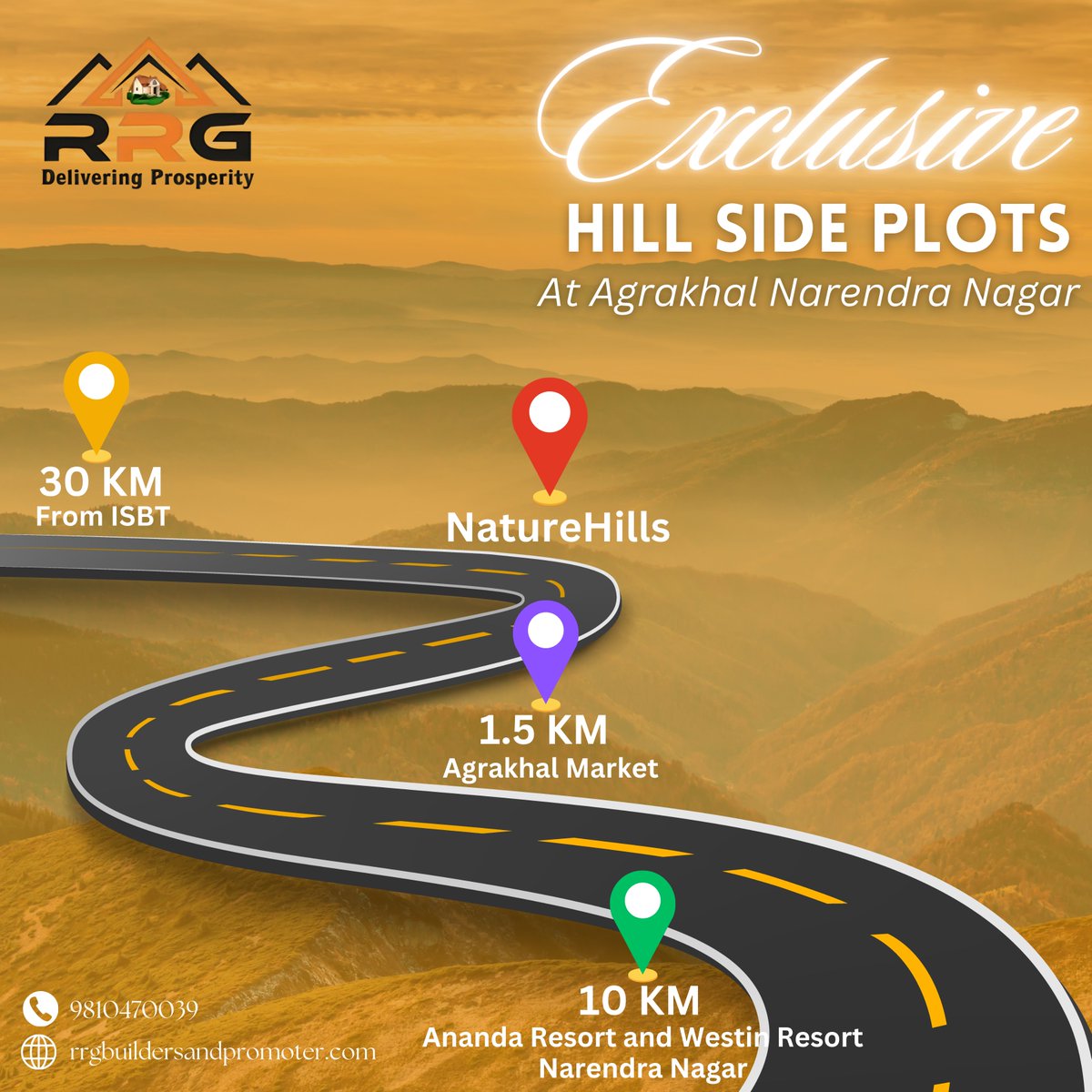 'Unlock the serenity of hillside living 🌄 Embrace nature's tranquility 🌿 Experience breathtaking views every day 🌅 Invest in your own piece of paradise 🏞️ Discover the joys of hilltop living 🏡  #HillsideLiving #NatureRetreat #BreathtakingViews #PropertyInvestment.