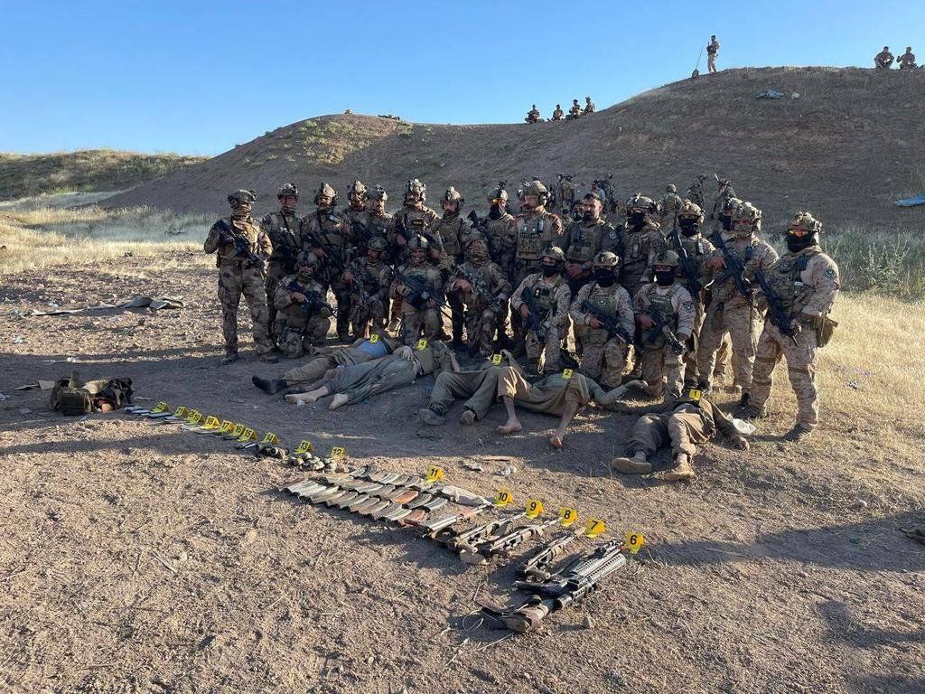 TracTerrorism's tweet photo. #Iraqi Security Forces Conduct Weaponized #Drone Strike Targeting Islamic State (#IS) Militants, in #Hamrin Hills, #Dilaya Province, #Iraq
Read more: https://t.co/6zM3Jk1dDy https://t.co/et9thyFKbB
