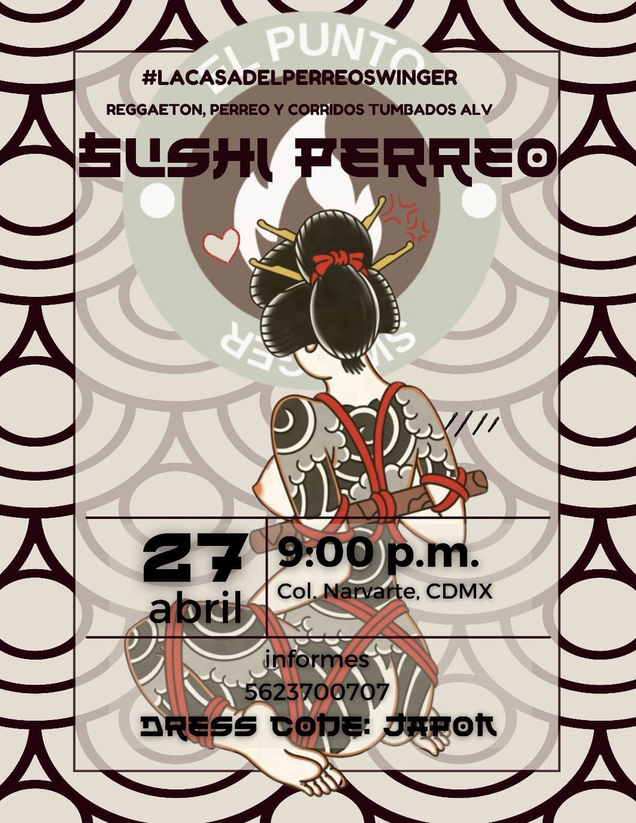Que rollito!!! Ya listos para vernos el sábado y perrear súper rico! Tenemos un #Lineup súper ready 🔥 para ponerte toda la noche a perrear!!! #hastabajo

#lacasadelperreoswinger

@SkullnCrimeMX 
<a href="/podcastpuffpuff/">Puff Puff Podcast</a> 
<a href="/Elpunto_sw/">EL PUNTO SW</a>