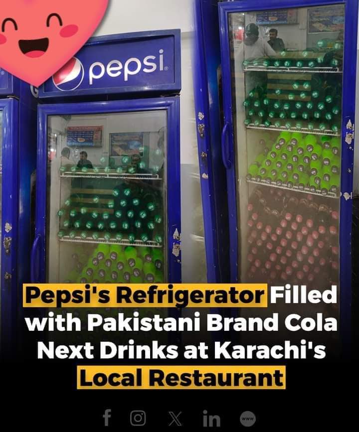 UsmanJa34700985's tweet photo. Pepsi's Refrigerator Filled with Pakistani Brand Cola Next Drinks at Karachi's Local Restaurant
#ColaNext #PakistaniBrand
#NeXtCola
🥀🍃💕🤍💕🌿✨️
..
..
..
..
.
#writes
#islamabadbeautyofpakistan #Islamabad
#islamicrepublicofpakistan #pakistan #beautifuldestinations #jouneliapoetry
#beauty #blogger #bloggersofinstagram #margallahills #mountains #li #dawndotcom #morning #northernareasofpakistan #rain #winter #islamabad #lahore #trending #rain #etribune #potraitphotography #mountainview #lhr
#LahoreRang #Lahore #lahorephotography