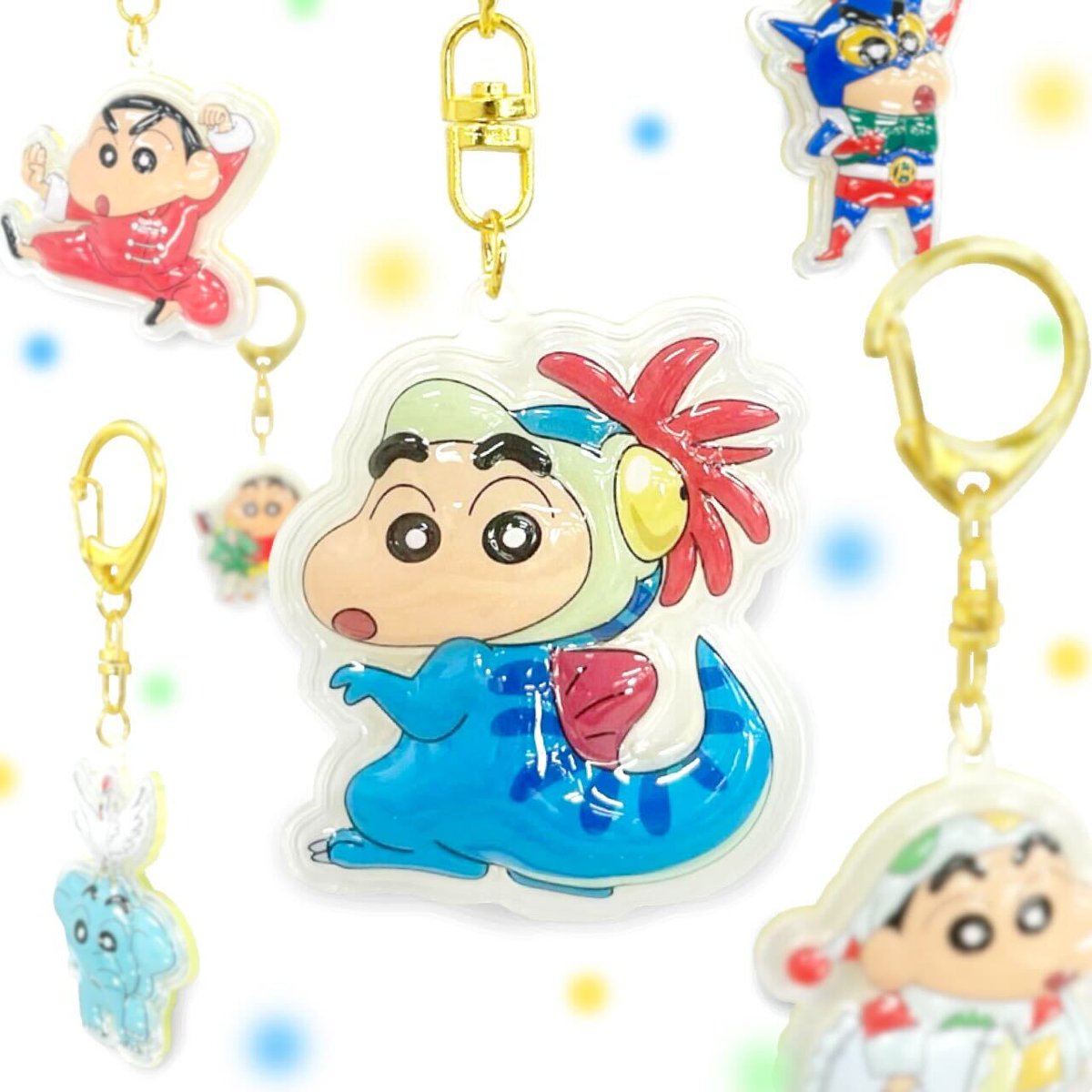 ⭐️商品紹介⭐️】 5月3日(金) 新発売 『3Dアクリルキーホルダー
