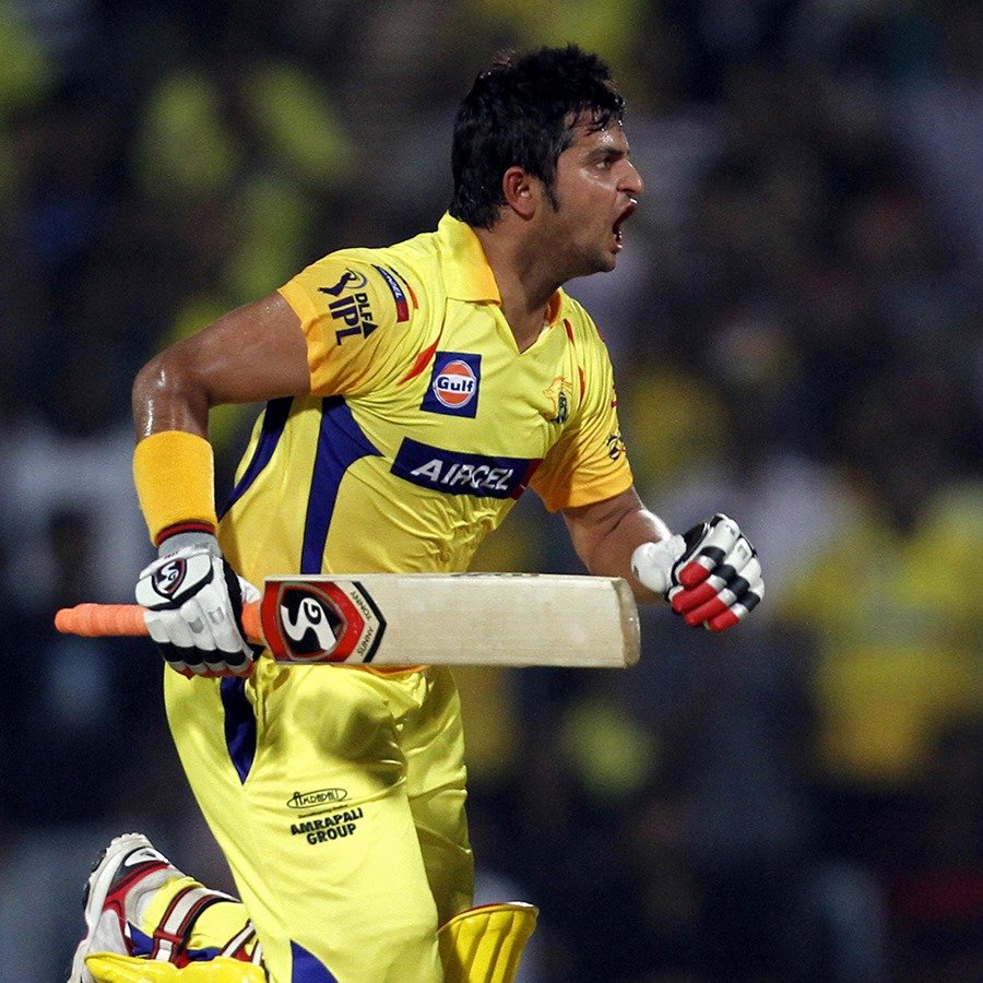 Suresh Raina in IPL 2010 Final: - Player of the match. - 57(35) with bat. - 1 wicket with ball. - 1 catch while fielding. One of the most iconic performances in a knock-out game. 🌟