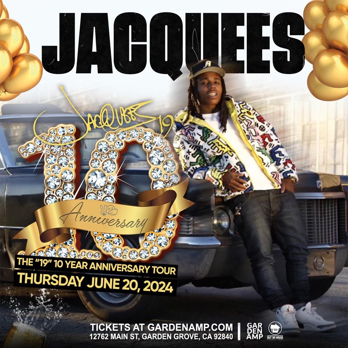 JUNE 20th - @Jacquees LIVE @gardenampoc!! 😎🎙️🔥 LIMITED EARLY BIRD PRESALE TICKETS at: GardenAmp.com 👈