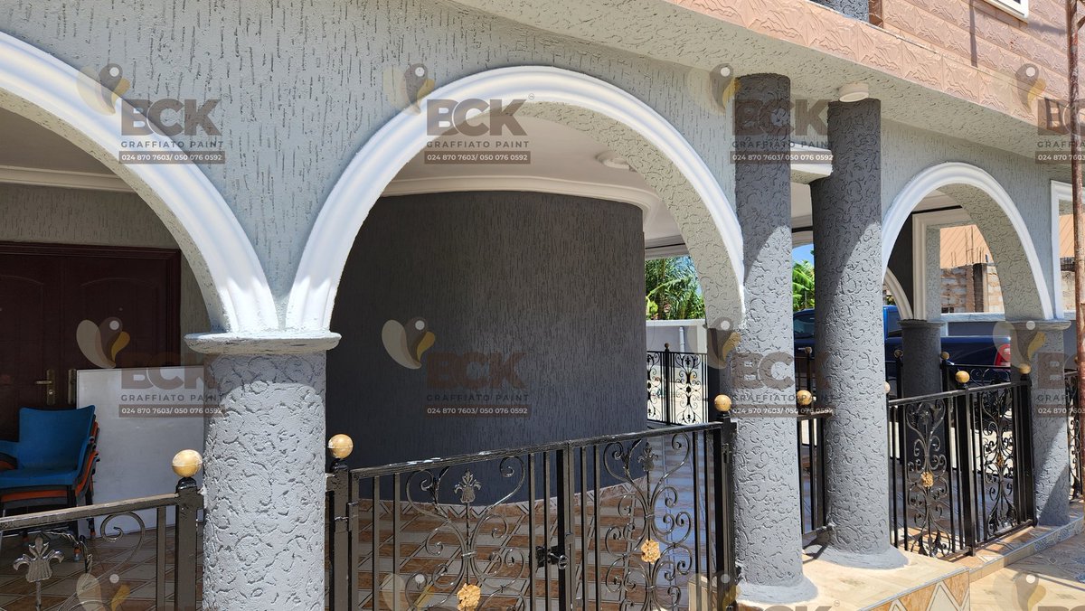BCKGraffiato's tweet image. Textured walls = cost savings &amp;amp; longevity 😍😍

Give us a call or WhatsApp via 0500760592 or 0248707603 for a quote, sample or site assessment. 

#madeinghana #graffiato #graffiatopaint #bckgraffiatopaint #Ghana  #qualitypaint #accraghana #Accra #Kumasi #Tema