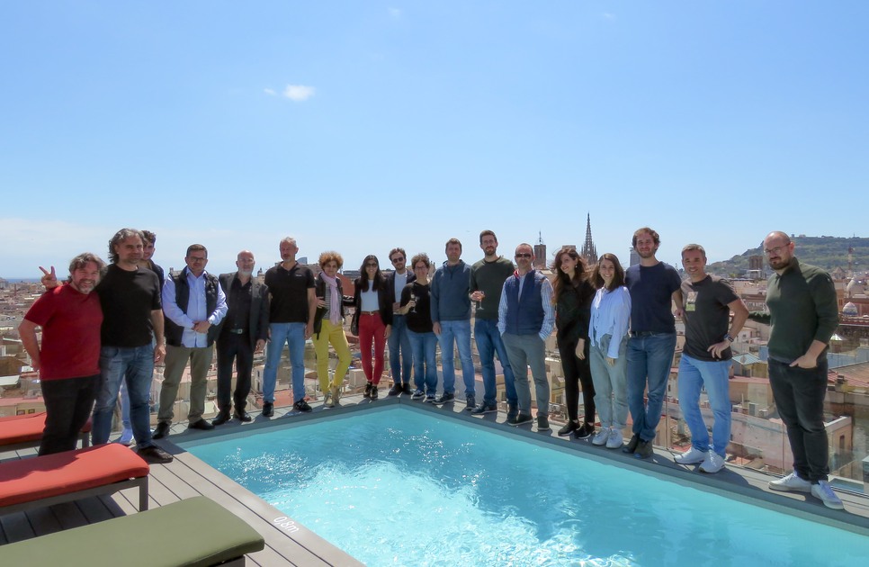 Centerforsecur1's tweet photo. KEMEA of the Ministry for Citizen Protection alongside the rest of EITHOS EU Project Consortium, gathered in Barcelona from April 16th to 18th for its 4th General Assembly! 

#EITHOS #EUProject #Innovation #DigitalSecurity #research  #EU #KEMEA #OIDT #Security #cybercrime https://t.co/jaG8VAzY6R