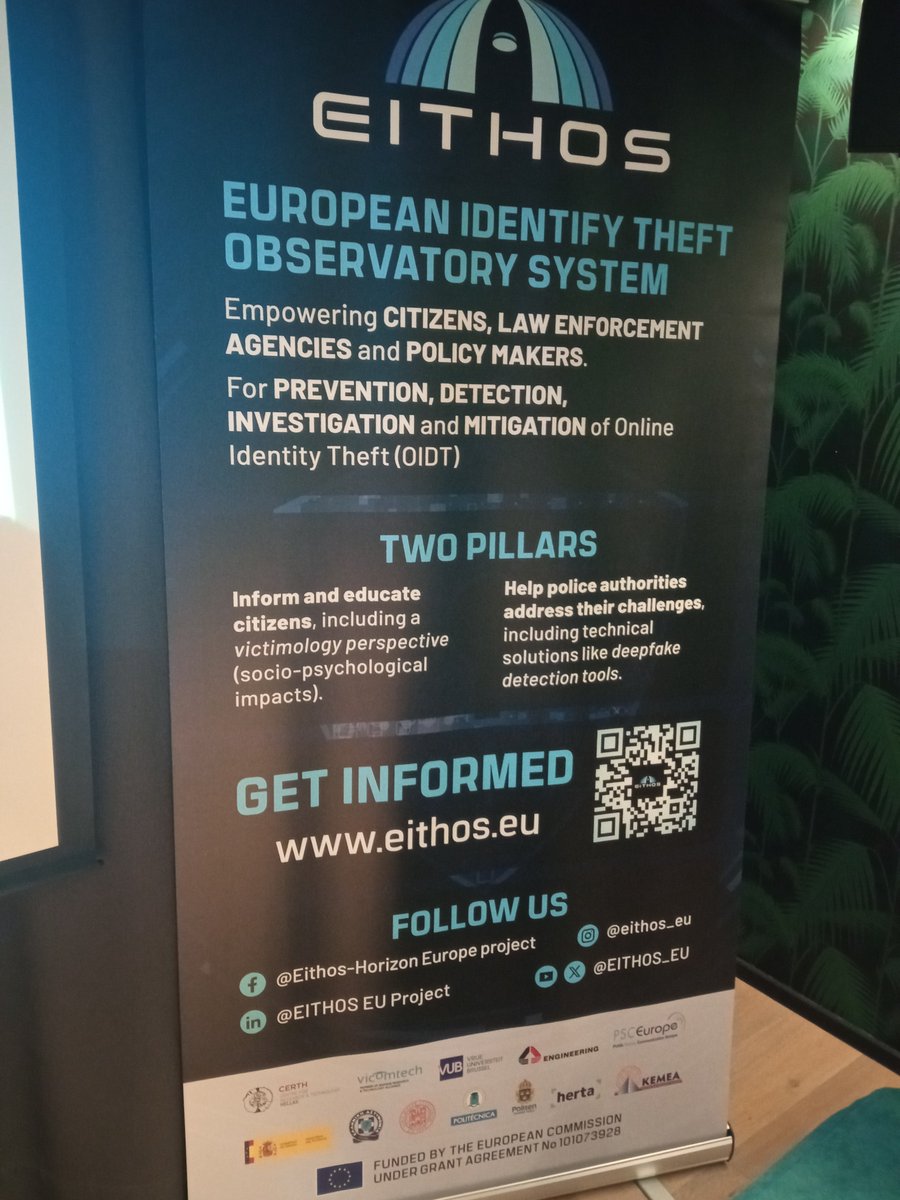 Centerforsecur1's tweet photo. KEMEA of the Ministry for Citizen Protection alongside the rest of EITHOS EU Project Consortium, gathered in Barcelona from April 16th to 18th for its 4th General Assembly! 

#EITHOS #EUProject #Innovation #DigitalSecurity #research  #EU #KEMEA #OIDT #Security #cybercrime https://t.co/jaG8VAzY6R