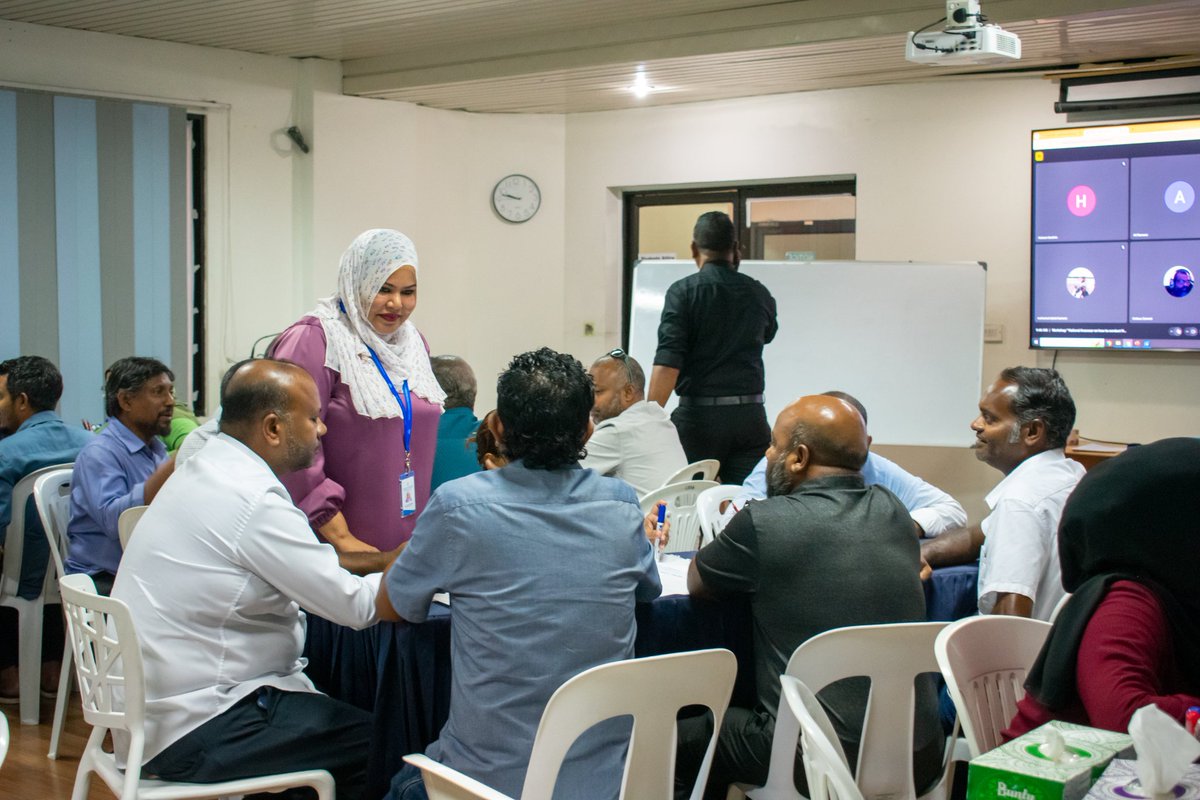 MNSDAmv's tweet photo. Happening Now! 

A Workshop on "How to Conduct National Assessment" for National Assessors is currently taking place at Maldives Polytechnic, Conference Hall. https://t.co/0Bzpb7J4d2