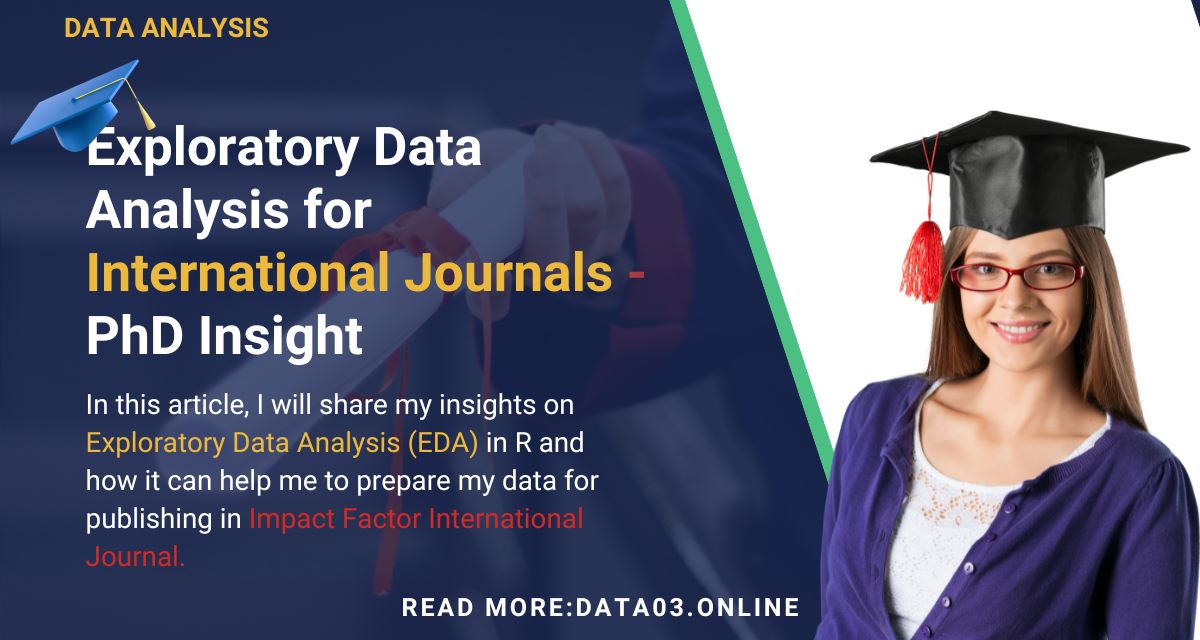 Exploratory Data Analysis for Journals  #dataanalysis #learndataanalysis #rstudio #dataanalyst