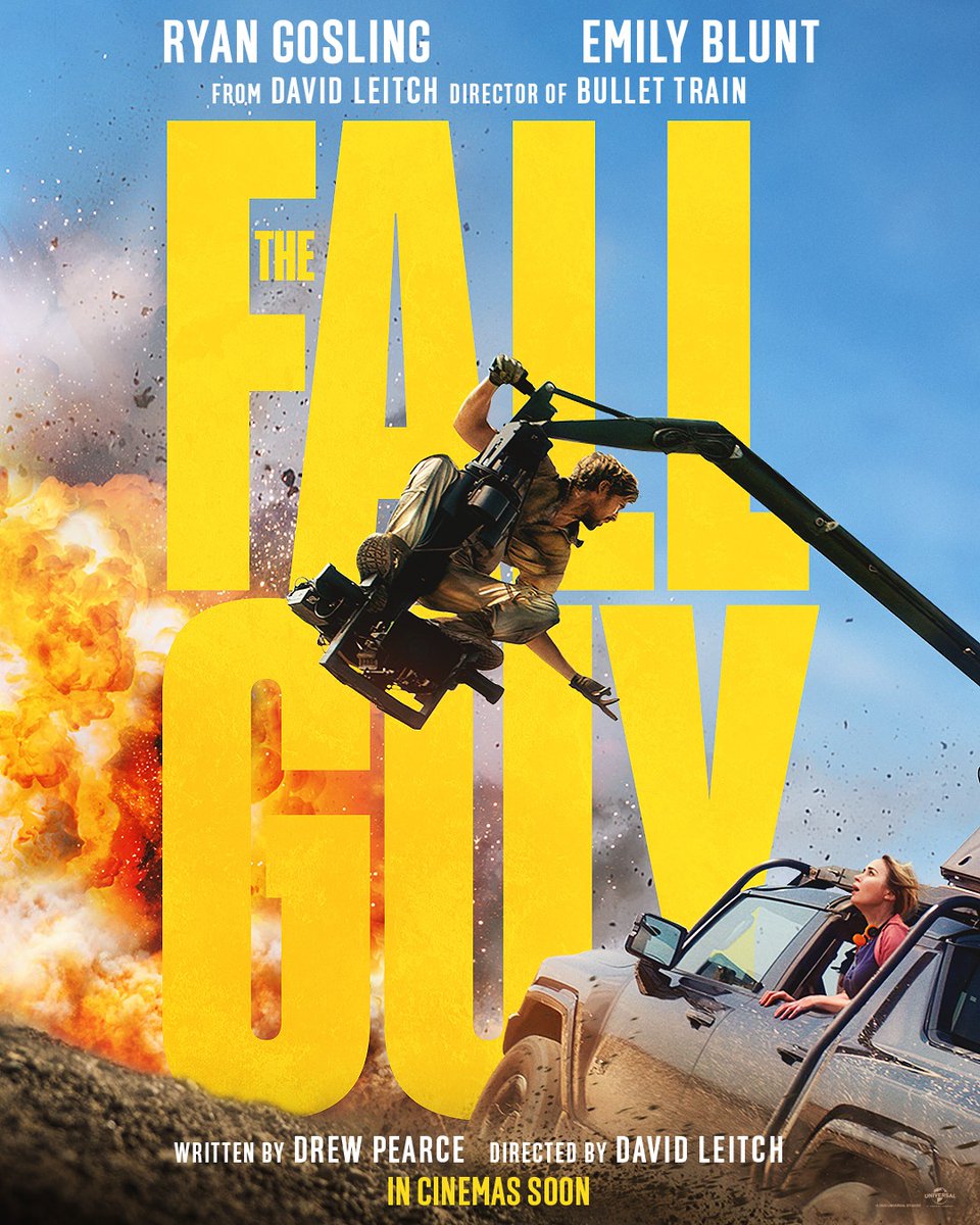 TheStarCineplex's tweet photo. The Fall Guy 🎬 is dropping at STAR Cineplex 💫 soon! Tentative release date 1st May.

#thefallguy #starcineplex #whereItbelongs https://t.co/FcBgSxdTyE