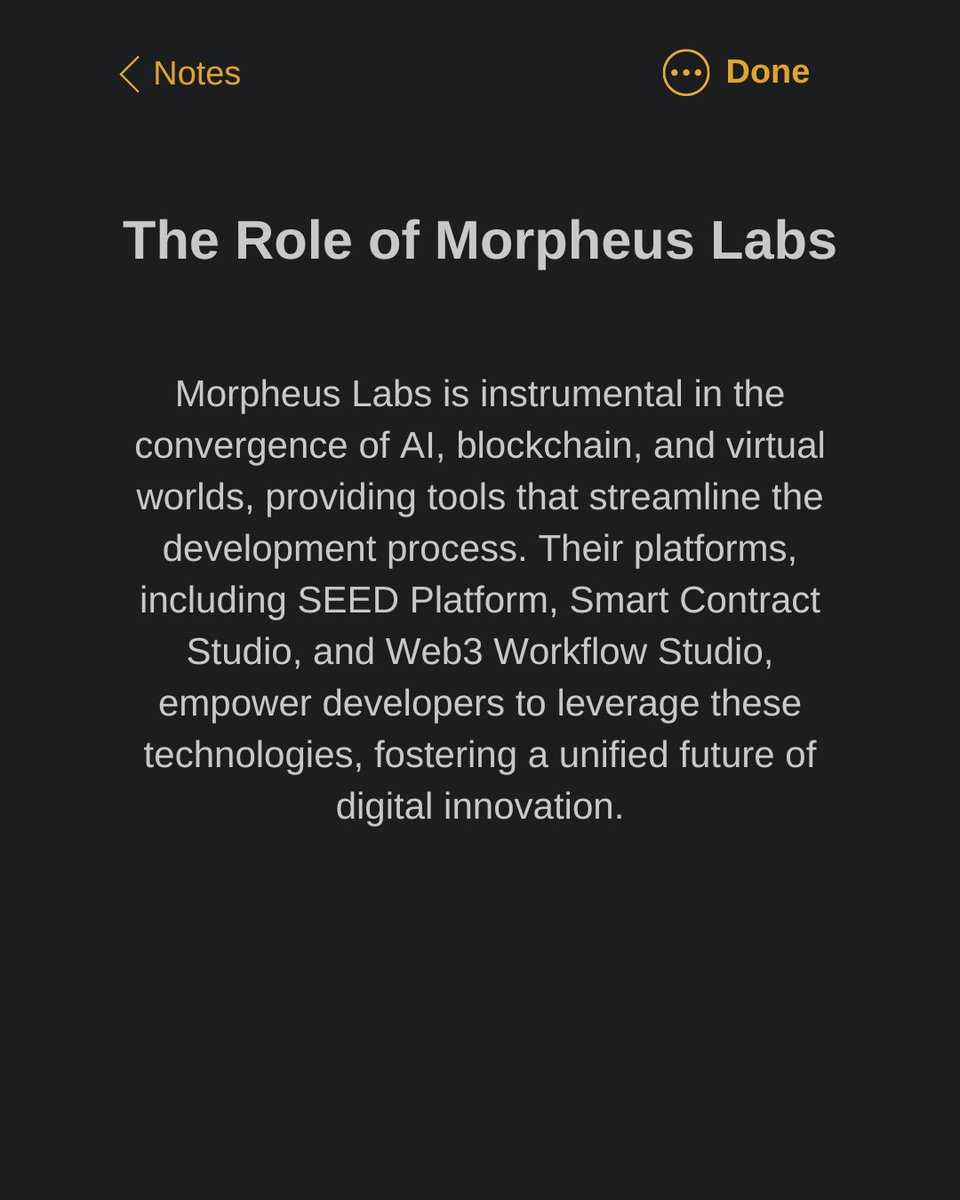 morpheuslabs_io's tweet photo. 🚀🌐 AI, Blockchain, and Virtual Worlds are merging to unlock unparalleled opportunities. Discover how these technologies are reshaping our digital world and how we can help accelerate your business’s innovation and growth.

✨ Ready to dive in? Check out our latest article: https://t.co/23VC3R00oi