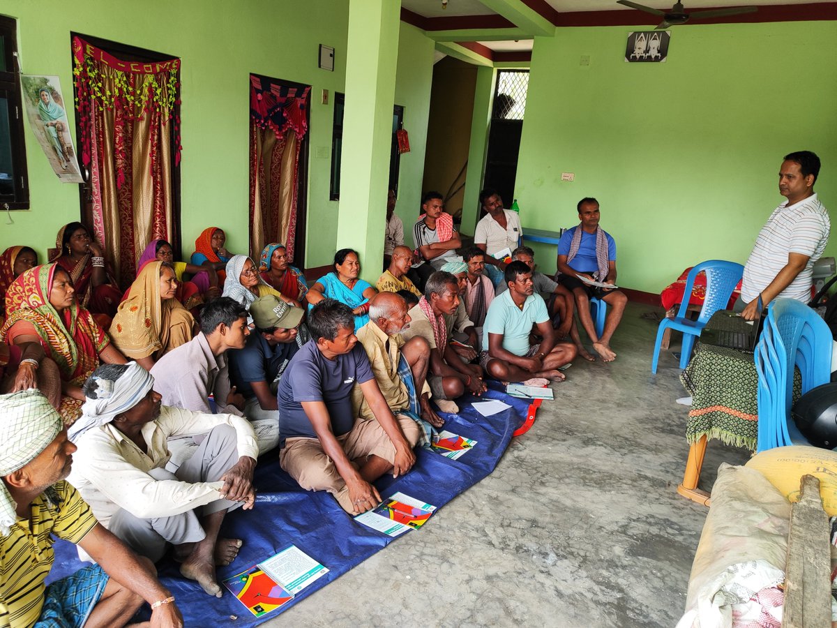 In an effort to improve access to weather information and agromet advisories, GGGI facilitated  Weather Forecast and Early Warning Awareness Workshops under the Climate Smart Agriculture Project, funded by #KOICA (Korea International Cooperation Agency)