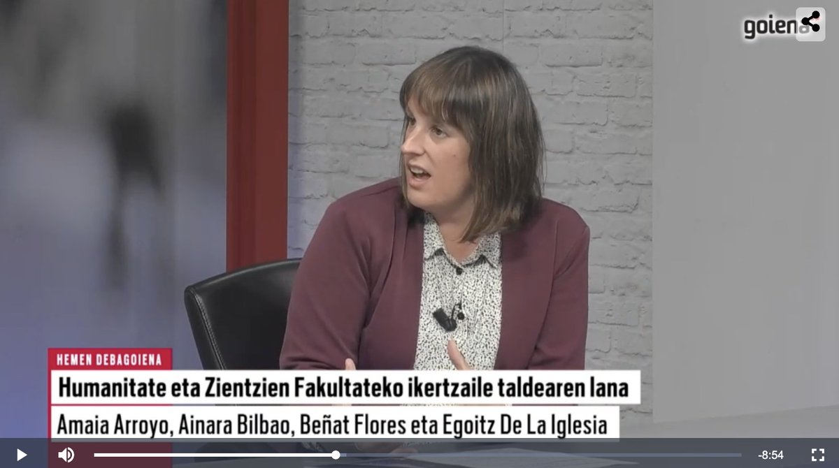 Nola integratu beharko litzateke adimen artifiziala hezkuntzan? <a href="/EditorialGrao/">GRAÓ</a>|k <a href="/Huhezi/">Huhezi (MU)</a>|k ikertzaile talde batek egindako ekarpenak argiratu ditu 'Inteligencia artificial y educacion: construyendo puentes' liburuan. <a href="/amaiaarroyo/">Amaia Arroyo Sagasta</a>|k koordinatu du lana.
goiena.eus/arrasate/17139…