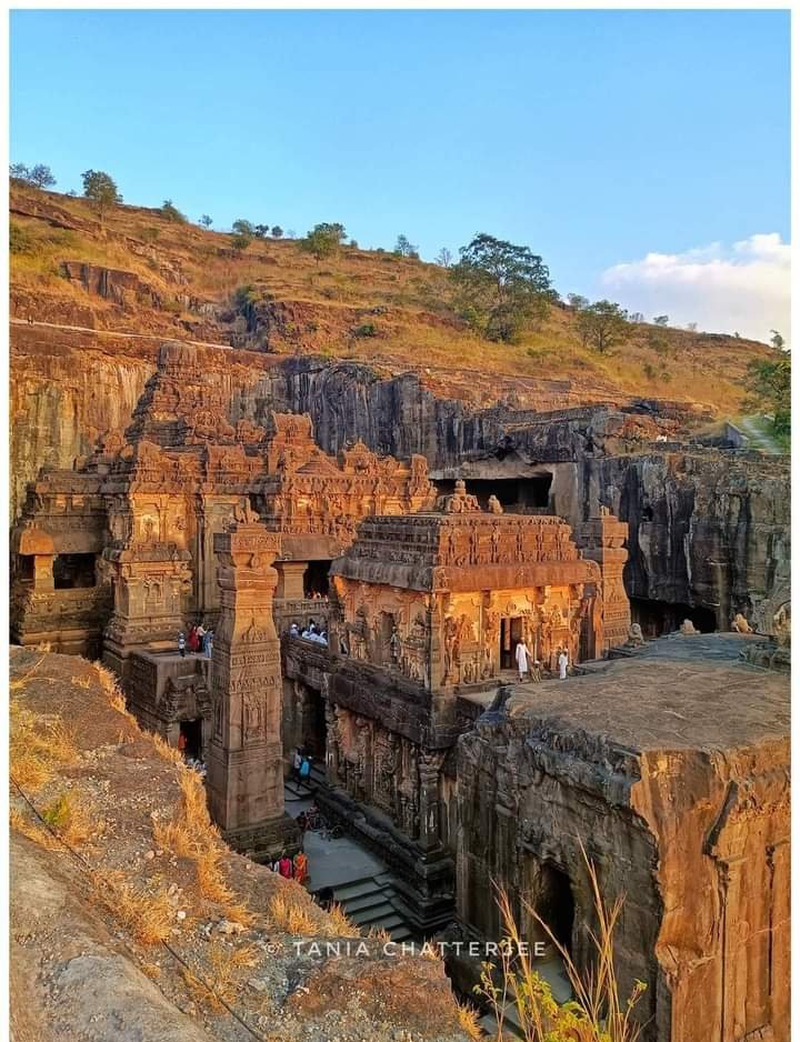 The Kailasa Temple is considered as one of the largest single monolithic vertical excavation in the world and among the most remarkable cave temples in India. 
#ancientaliens