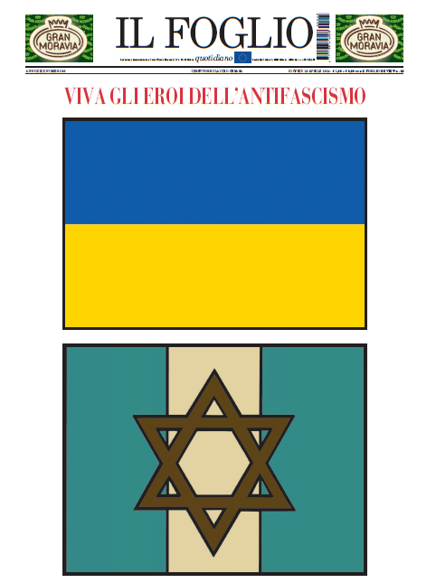 La prima pagina speciale del Foglio per il 25 aprile, da portare in piazza per festeggiare la Festa della Liberazione senza ambiguità
ow.ly/8u9X50RnL3o