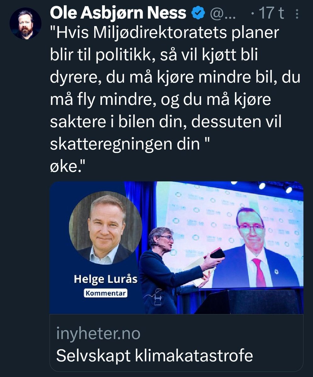 Hva må staten ofre?