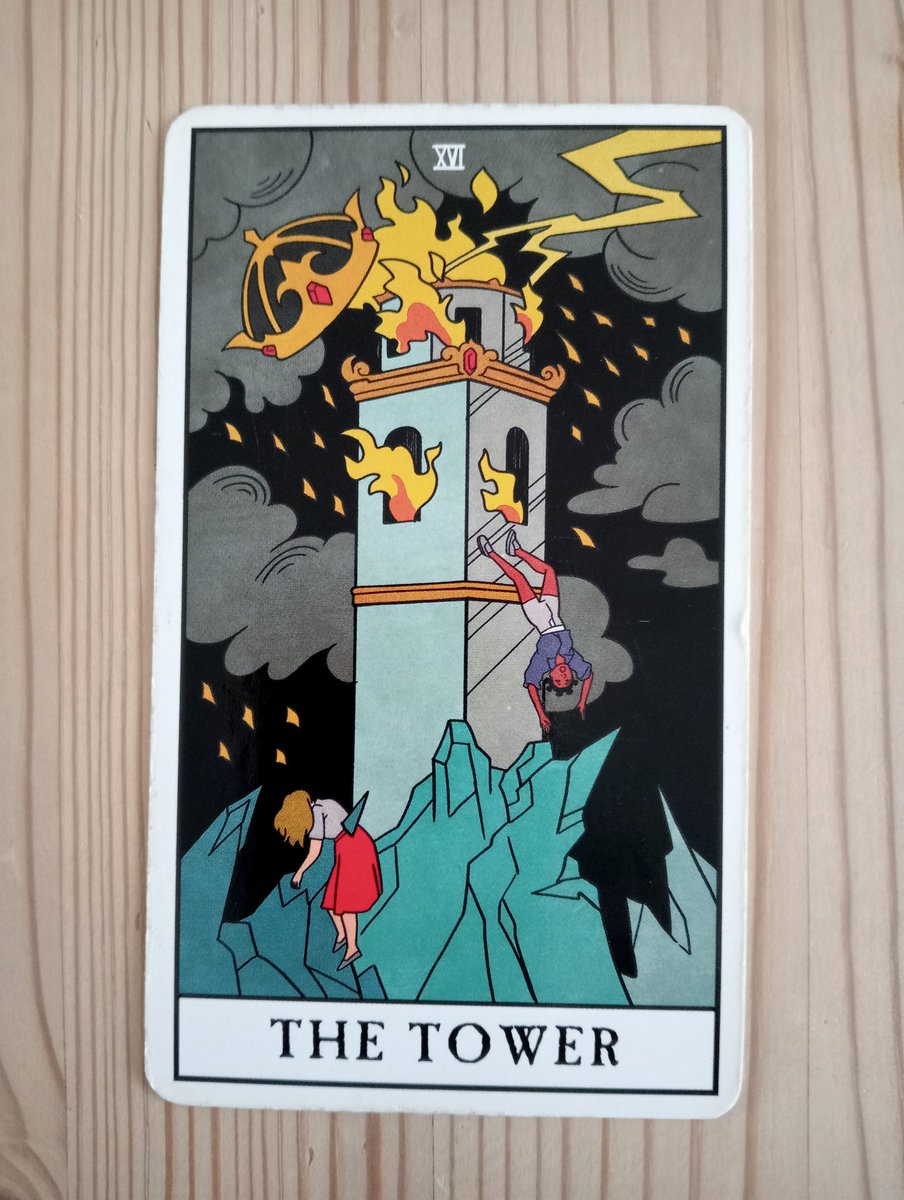 Today's card is The Tower 

Sometimes it takes a disaster to happen to clear the way for a better future.

#disaster  #startagain #destroy #future 

#tarot #tarotmessage #LauraJK32