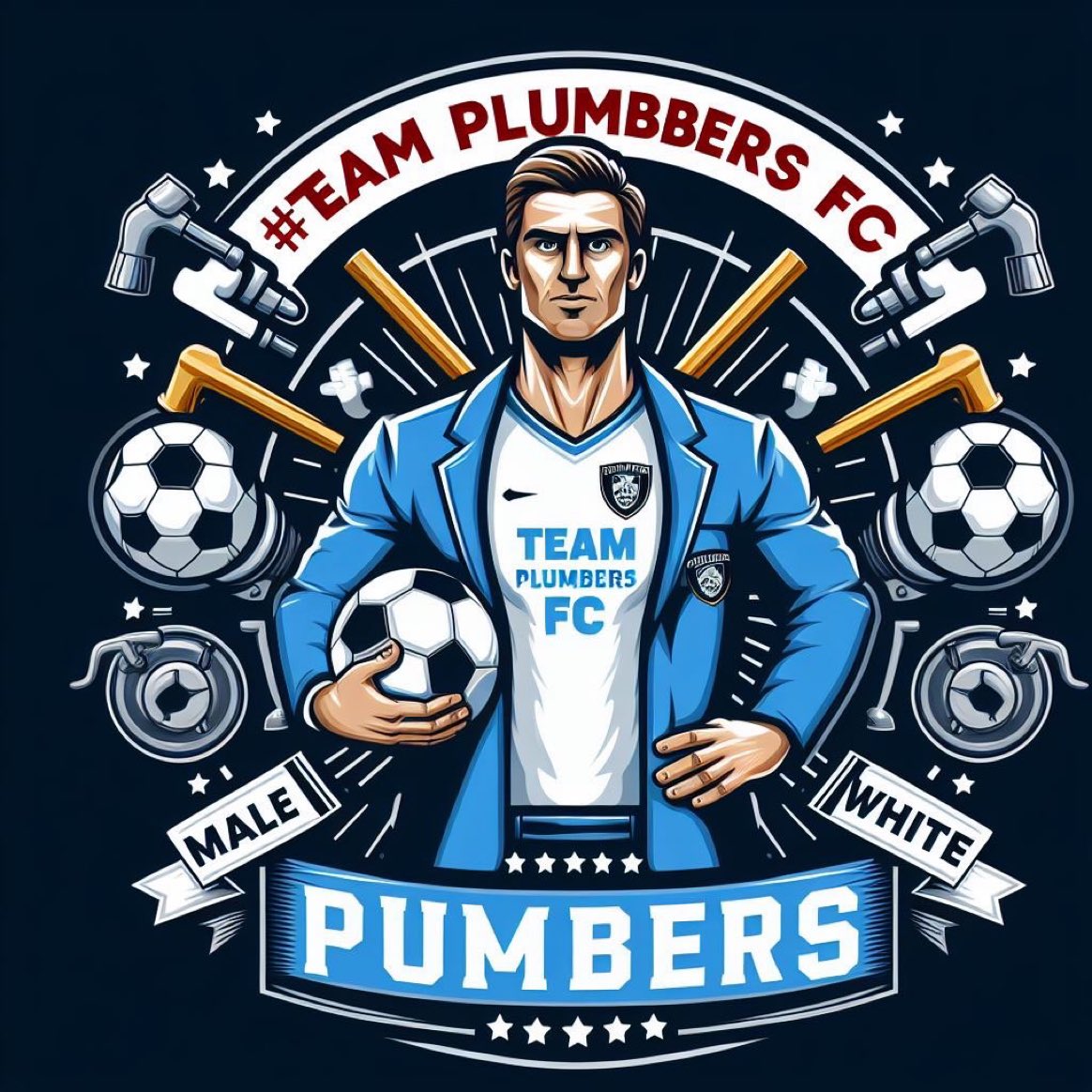 Jarus Plumbers FC all the way!!! 🫡🫡🫡