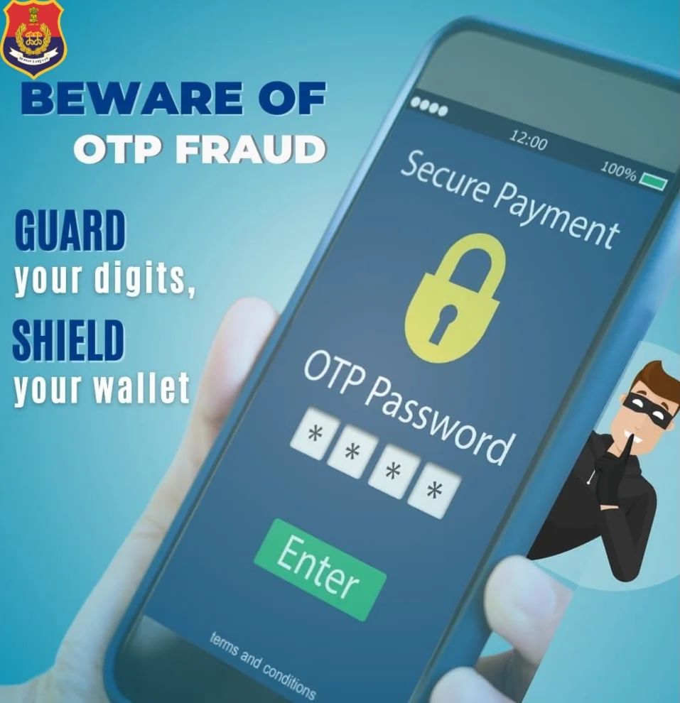 Do not share your OTP, Passwords, Credit/ Debit card pin, CVV or any other confidential information with anyone.

#BeCyberSmart #BewareOfOnlineFrauds @punjabpoliceind