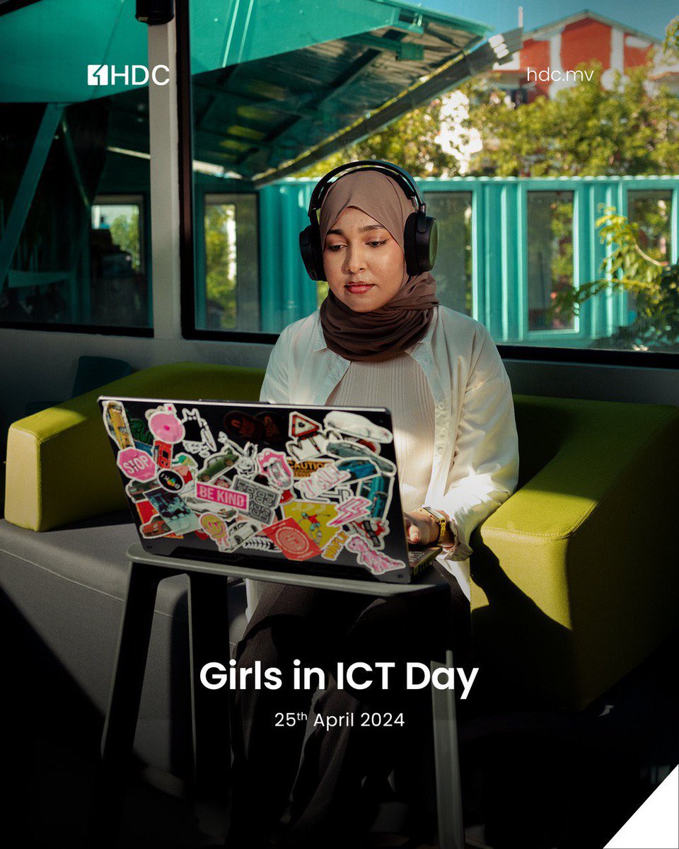 Happy #GirlsinICTDay, here's to empowering girls to pursue their passions and break barriers! 

#withHDC