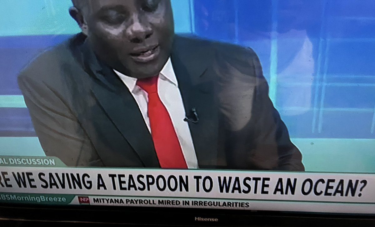 Riveting Question : “Are we saving a Teaspoon to waste an Ocean?” Eh!😅 @nbstv @DorahAtwong #NBSMorningBreeze