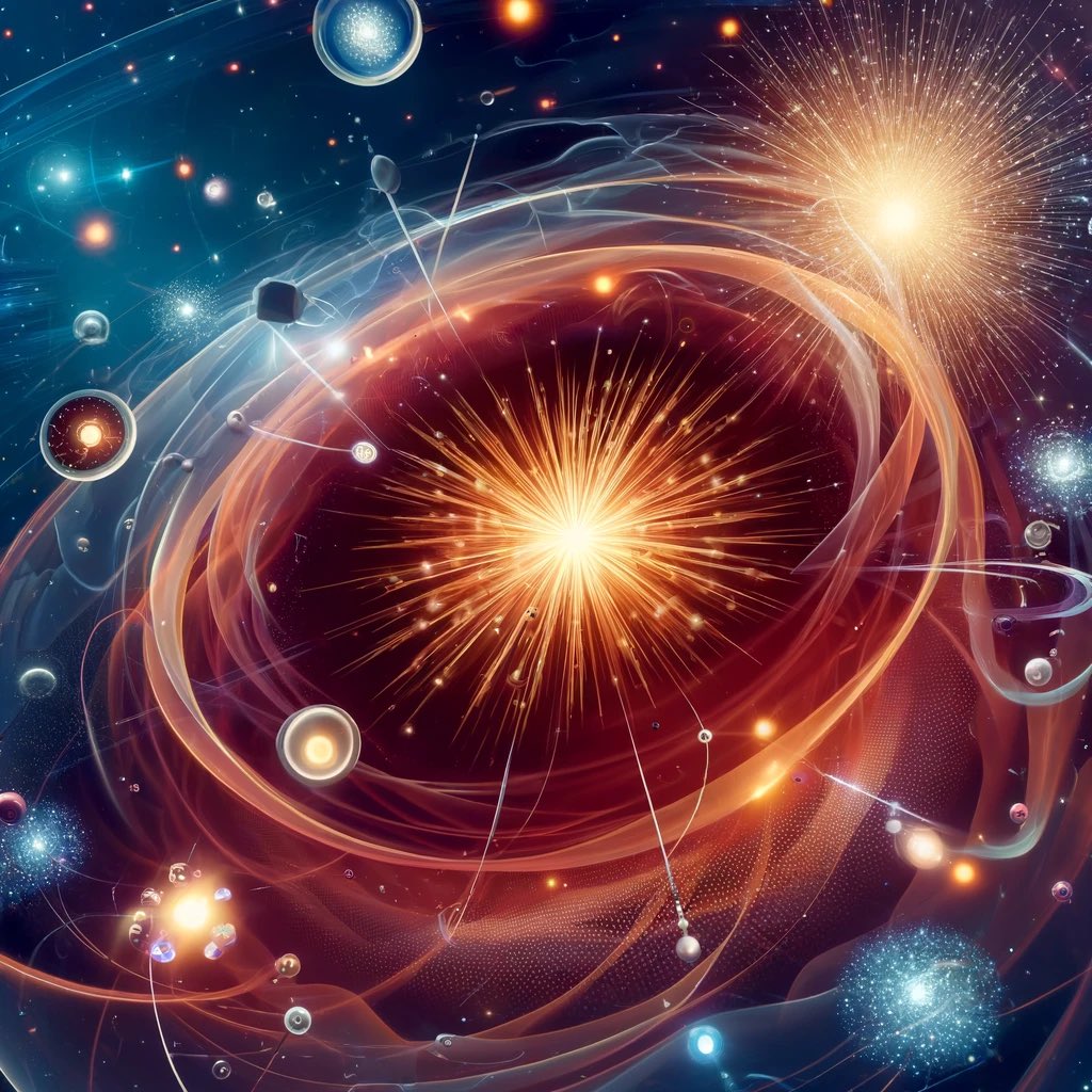the_quote_haven's tweet photo. 🌌 #Sciencethursday 🌠
Exploration: Neutrinos & The Cosmos!
Dive into the world of neutrinos—nearly invisible yet fundamental to our understanding of the universe. 🔬
• 𝗪𝗵𝗮𝘁 𝗮𝗿𝗲 𝗡𝗲𝘂𝘁𝗿𝗶𝗻𝗼𝘀?
•Elusive particles almost without mass, passing through matter unimpeded and undetected.
• 𝗥𝗲𝗰𝗲𝗻𝘁 𝗕𝗿𝗲𝗮𝗸𝘁𝗵𝗿𝗼𝘂𝗴𝗵𝘀:
•The KATRIN experiment aims to pin down the mass of neutrinos, potentially reshaping our grasp of particle physics. 🔄
• 𝗪𝗵𝘆 𝗜𝘁 𝗠𝗮𝘁𝘁𝗲𝗿𝘀:
•Determining neutrino mass is key to understanding cosmic evolution and the very structure of the universe.
• 𝗜𝗺𝗽𝗮𝗰𝘁 𝗼𝗻 𝗣𝗵𝘆𝘀𝗶𝗰𝘀:
•Could lead to new physics beyond the Standard Model, revealing unknown particles or forces.
• 𝗣𝗼𝘁𝗲𝗻𝘁𝗶𝗮𝗹 𝗳𝗼𝗿 𝗦𝗽𝗮𝗰𝗲 𝗧𝗿𝗮𝘃𝗲𝗹:
•Neutrino-based technologies might one day propel or communicate across interstellar distances, overcoming current limitations. 🌌✨
Carl Sagan beautifully captured our cosmic curiosity:
“The cosmos is within us. We are made of star-stuff. We are a way for the universe to know itself.”
Read more about neutrinos here:
https://t.co/yU8nsg66pP