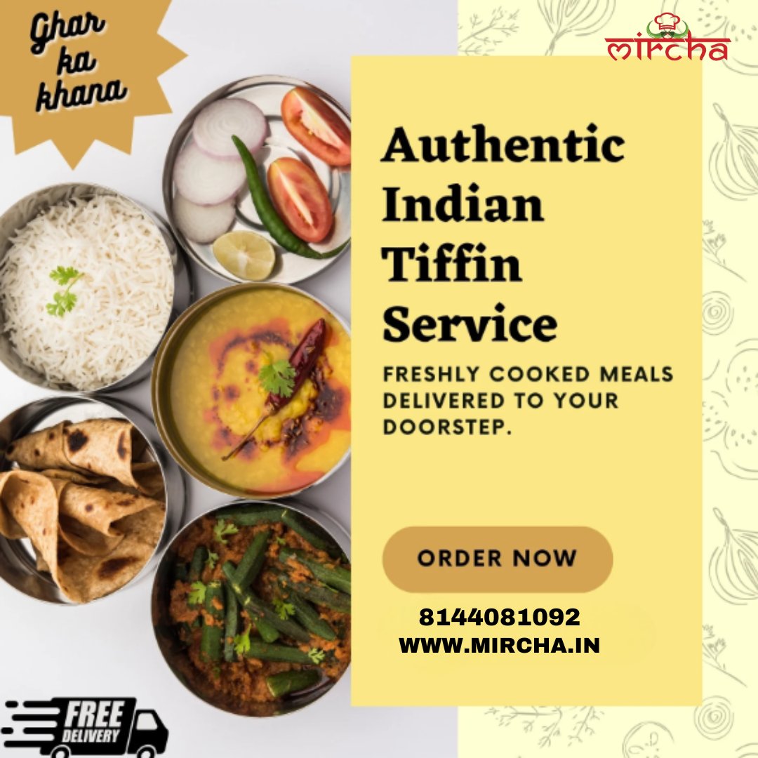 We offer convenient Tiffin service in Bhubaneswar with freshly prepared meals delivered to our customers. The service provides delicious and nutritious food.
Contact Now-8144081092
#Bhubaneswar #Mircha #TiffinService #FreshMeals #Convenient #Delivered #HealthyEating #HomeDelivery