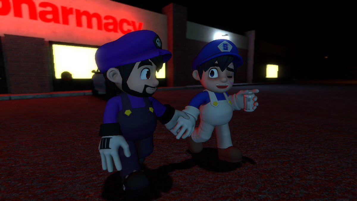 (Non canon) pharmacy date #smg4 #smg34 #smg4fanart