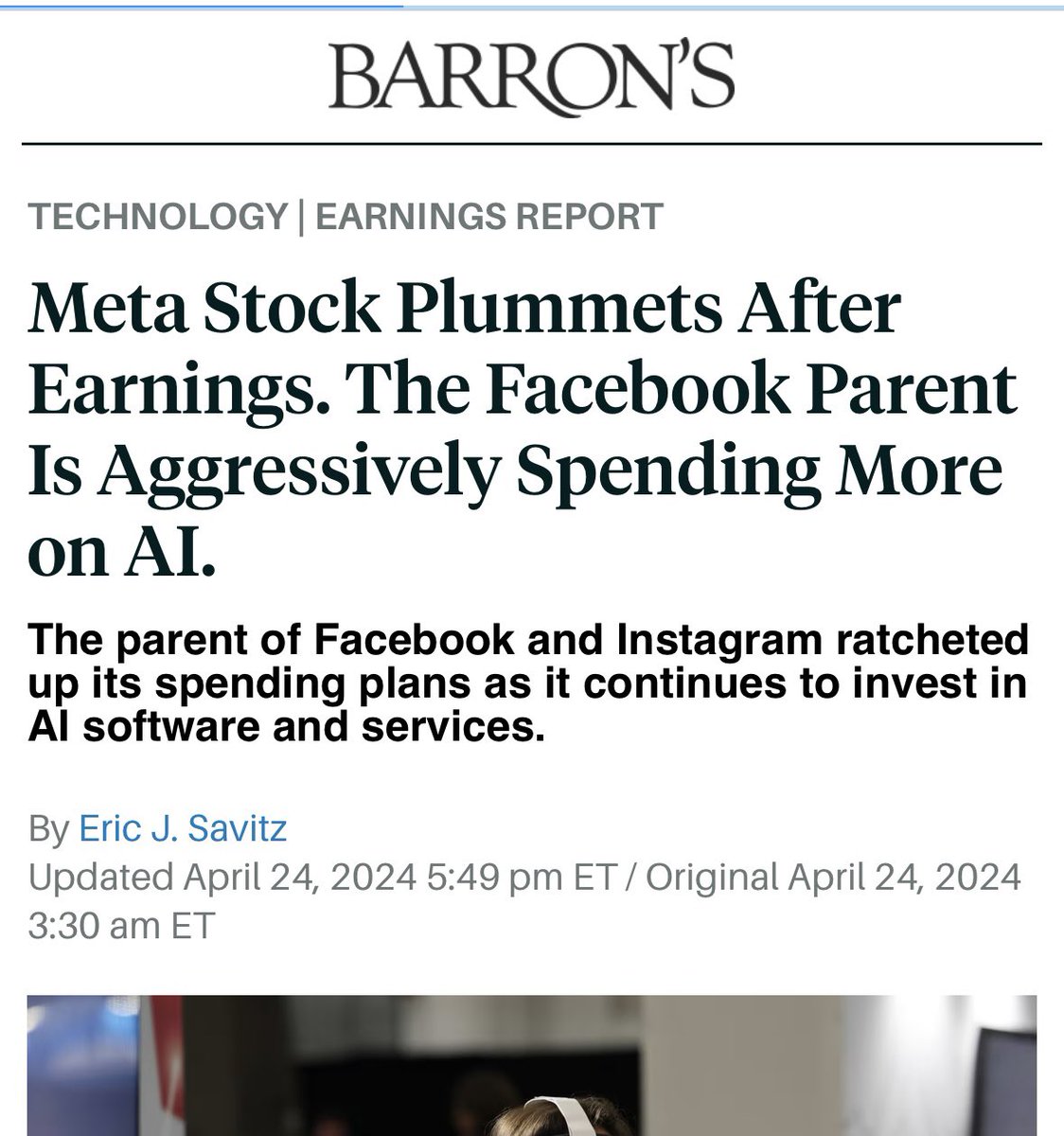 altcap's tweet photo. As investors, we are thrilled $META is pressing their AI advantage, widening their moat &amp; building the AI infra for sustained high growth. This is what great leaders do. Drive efficiency AND long term growth by doubling down on the AI that is already transforming the biz. 🚀🚀 https://t.co/w13JEg8EeK