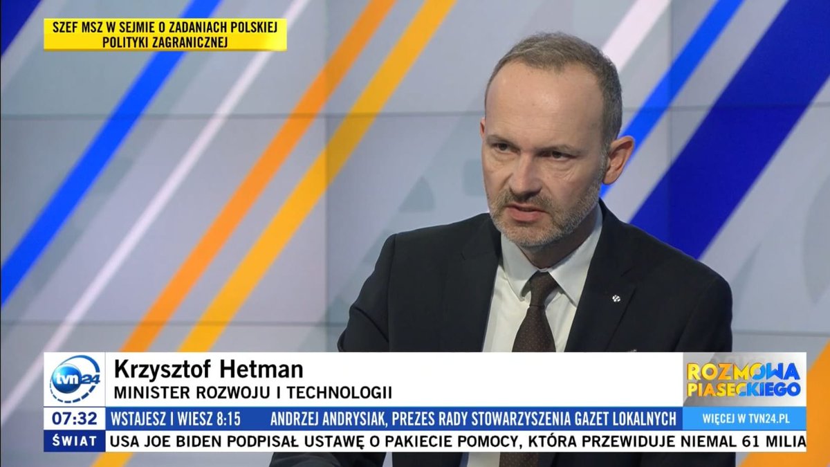 💬Szef #MRiT @Hetman_K w @tvn24rozmowa: Projekt ustawy wakacji od ZUS został przygotowany błyskawicznie. Teraz nad #UrlopDlaPrzedsiębiorców pracuje #Sejm.