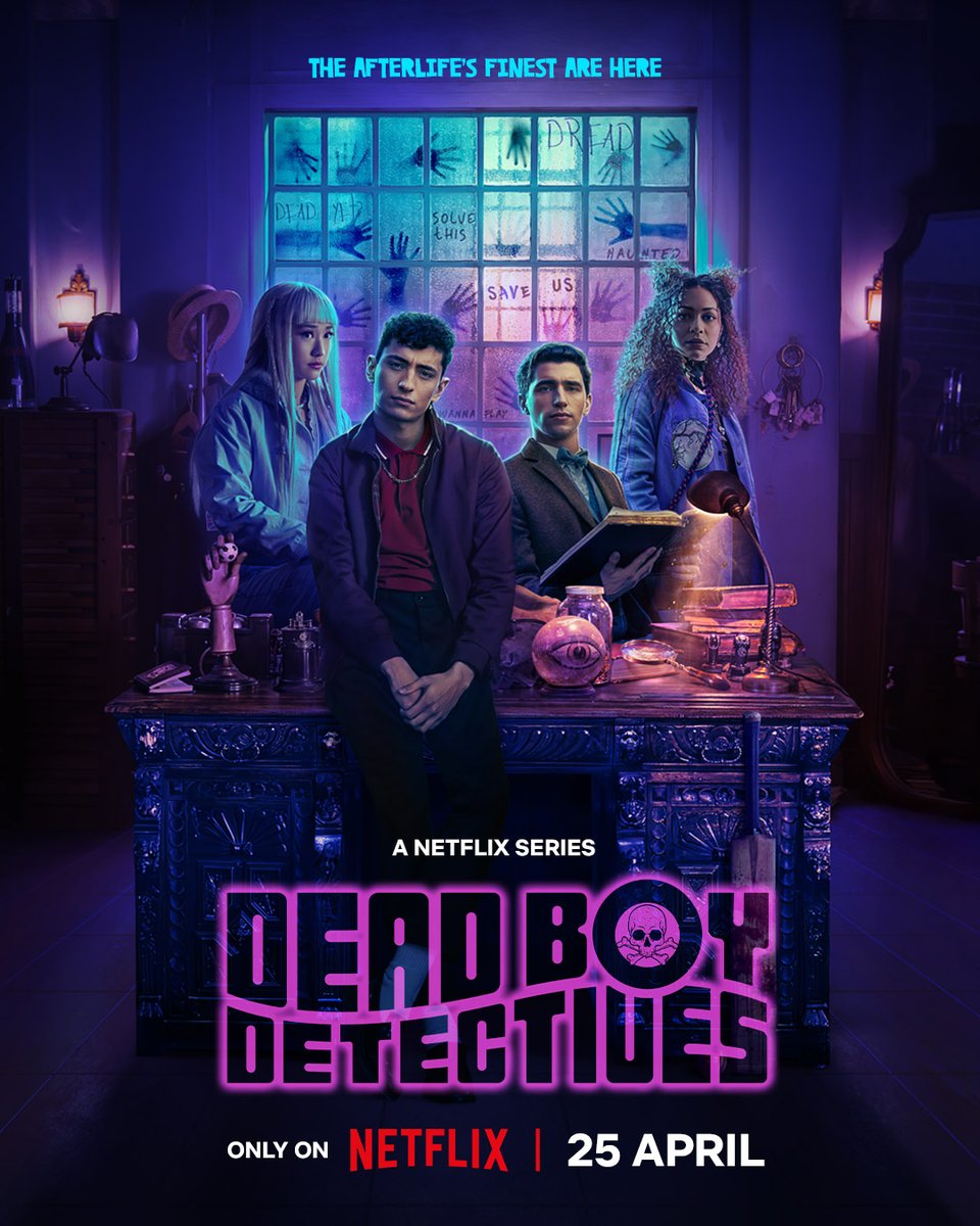 Dead Boy Detectives – a part of the Sandman Universe – is now streaming!! 💀