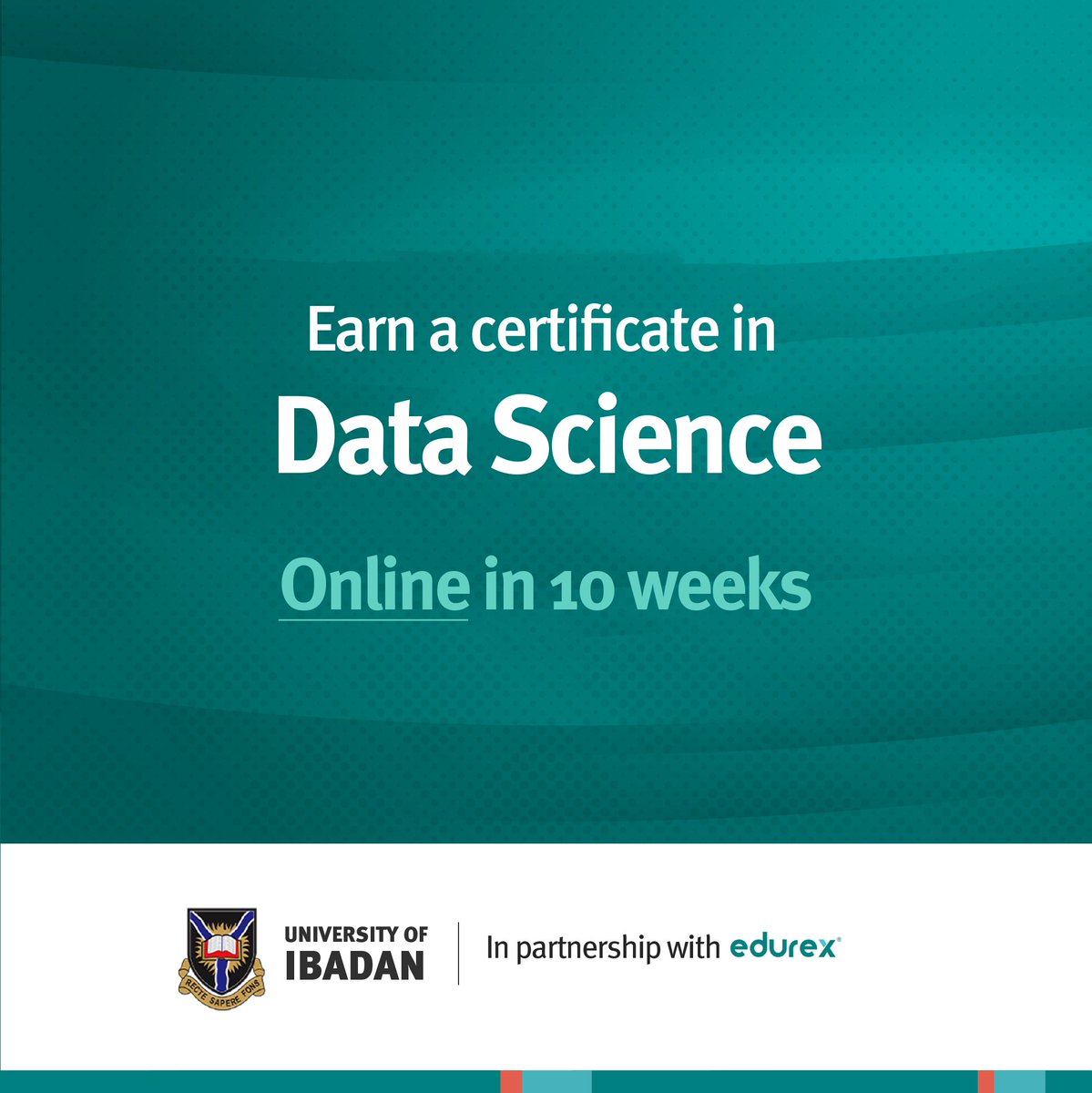 Edurex_Academy's tweet photo. Our Data Science course is designed to impart practical coding skills for data manipulation, analysis, and visualisation, making it an excellent choice for those who aspire to become data scientists.

To enrol, please visit https://t.co/ogqiJFHuGj or call +234 916 741 0000 https://t.co/lkeZsdoVxL