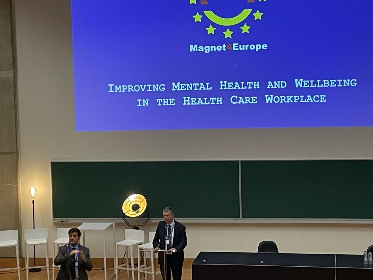 Excellent keynote speech by Dr Tomas Zapata - Human Resources in Health - time to act. Thank you @Magnet4Europe #magnet4europe24