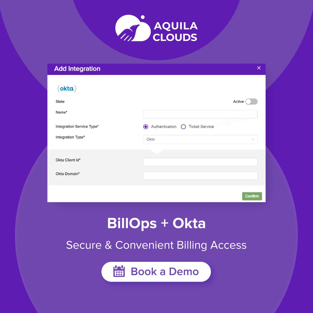 Okta + BillOps: Secure and streamlined billing access with SSO. 

Request a Demo: lnkd.in/djHkrpv

#cloudbilling #Okta #SSO #cybersecurity