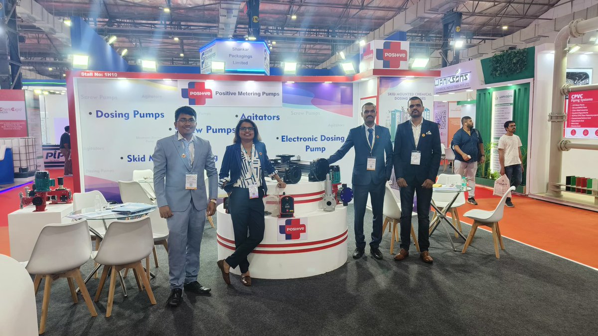 posimetering's tweet photo. Positive Metering Pump Powerhouse on Display at Chemprotech Tech Expo! Our team's innovative solutions and unwavering commitment to reliability are showcased in full force. Let us elevate your metering game to new heights. #chemprotech #positivemeteringpumps #innovativesolutions https://t.co/dkFtEJ18Xt