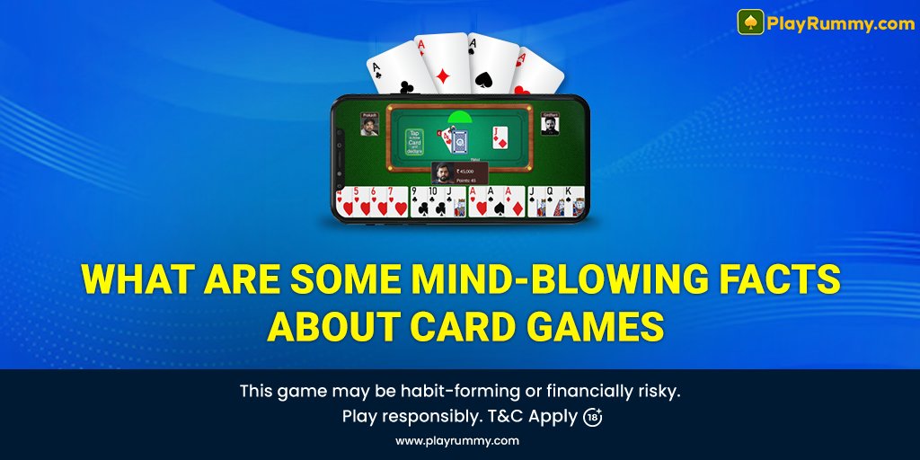 We bet you didn’t know these mind-blowing facts about card games! Keep reading & be amazed!

Read it:- medium.com/@emmasmithsw29…
.
.
.
#JiskaHunarWahiWinner #SkillWillWin #blog #fun #games #trending #trendingnow #quiz #earnmoney #playonline #playingcards #rummygame #rummygameonline