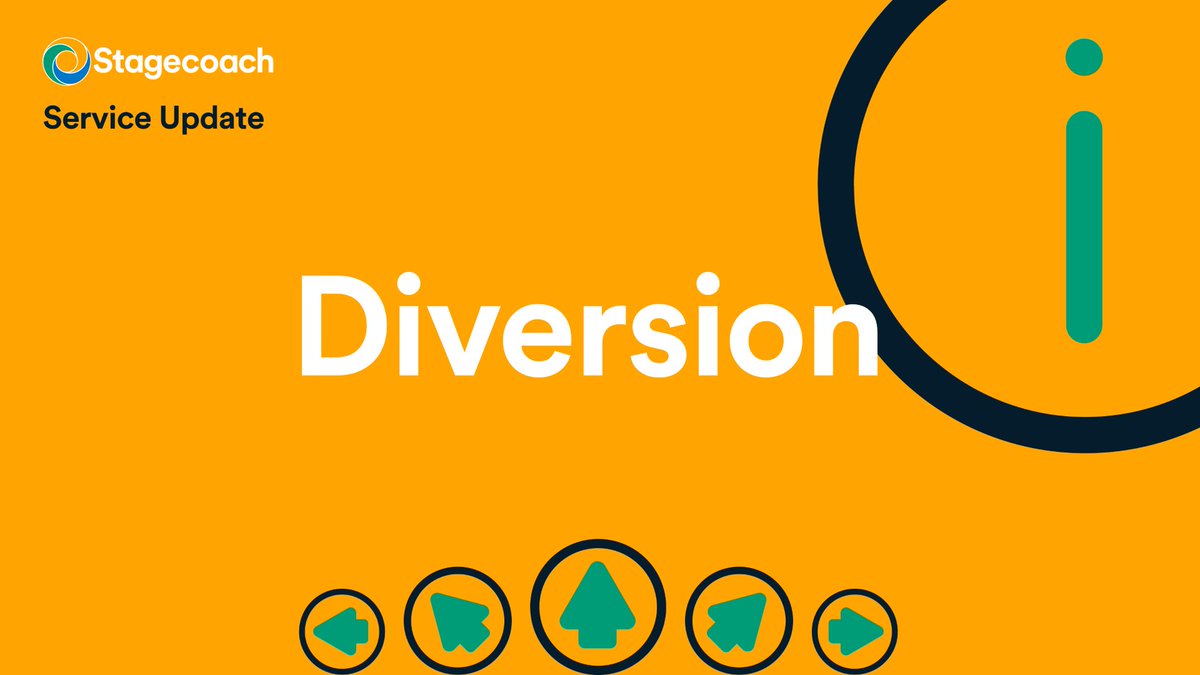 Route 76/76A Diversion due to works by Cadent Gas, further information please follow the link below stge.co/4aPiX0v