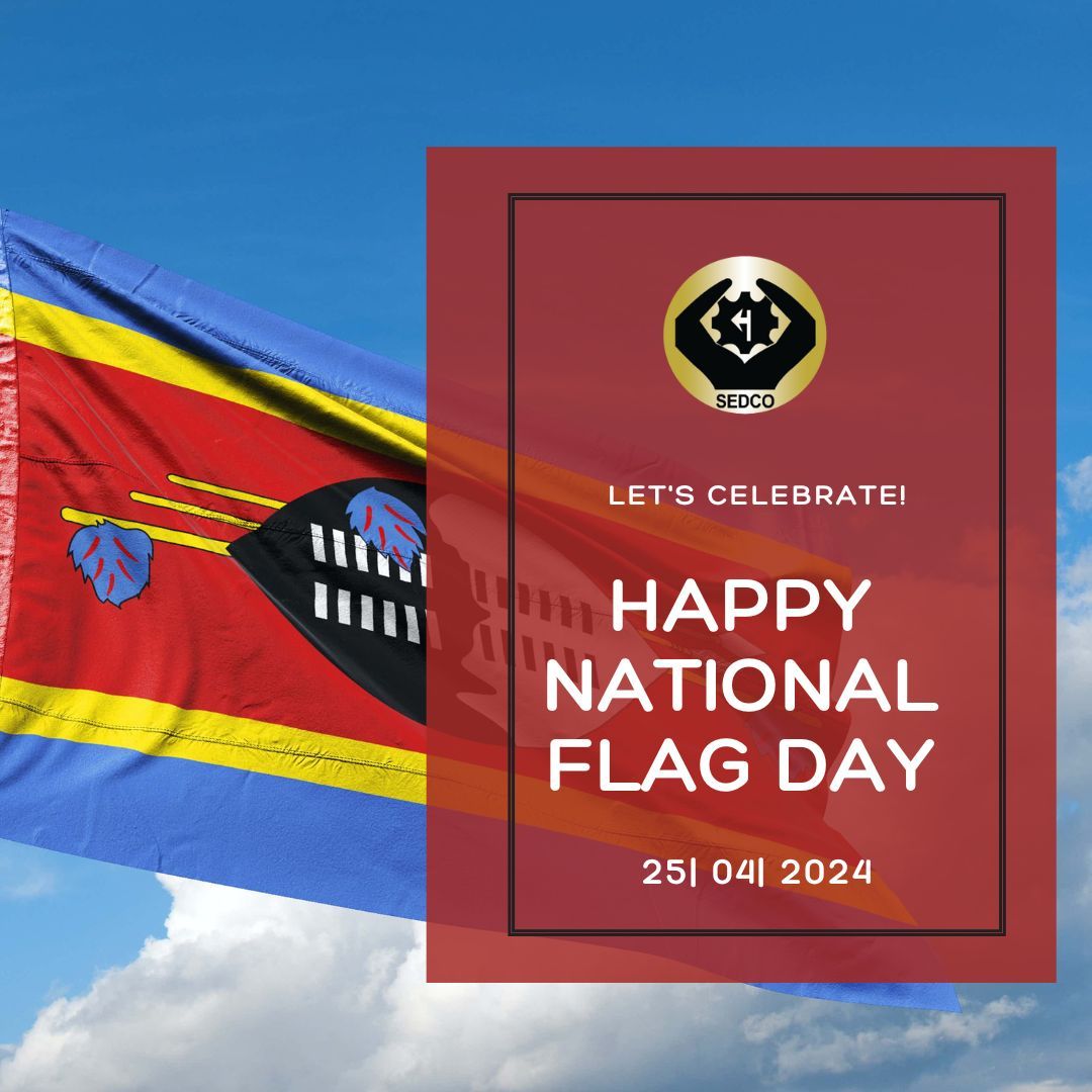 Happy Flag Day! 
Today, we honour the emblem of our nation, the symbol of freedom, unity, and pride. Let's raise our flags high and celebrate the values they represent. #FlagDay #ProudToBeLiswati🎉